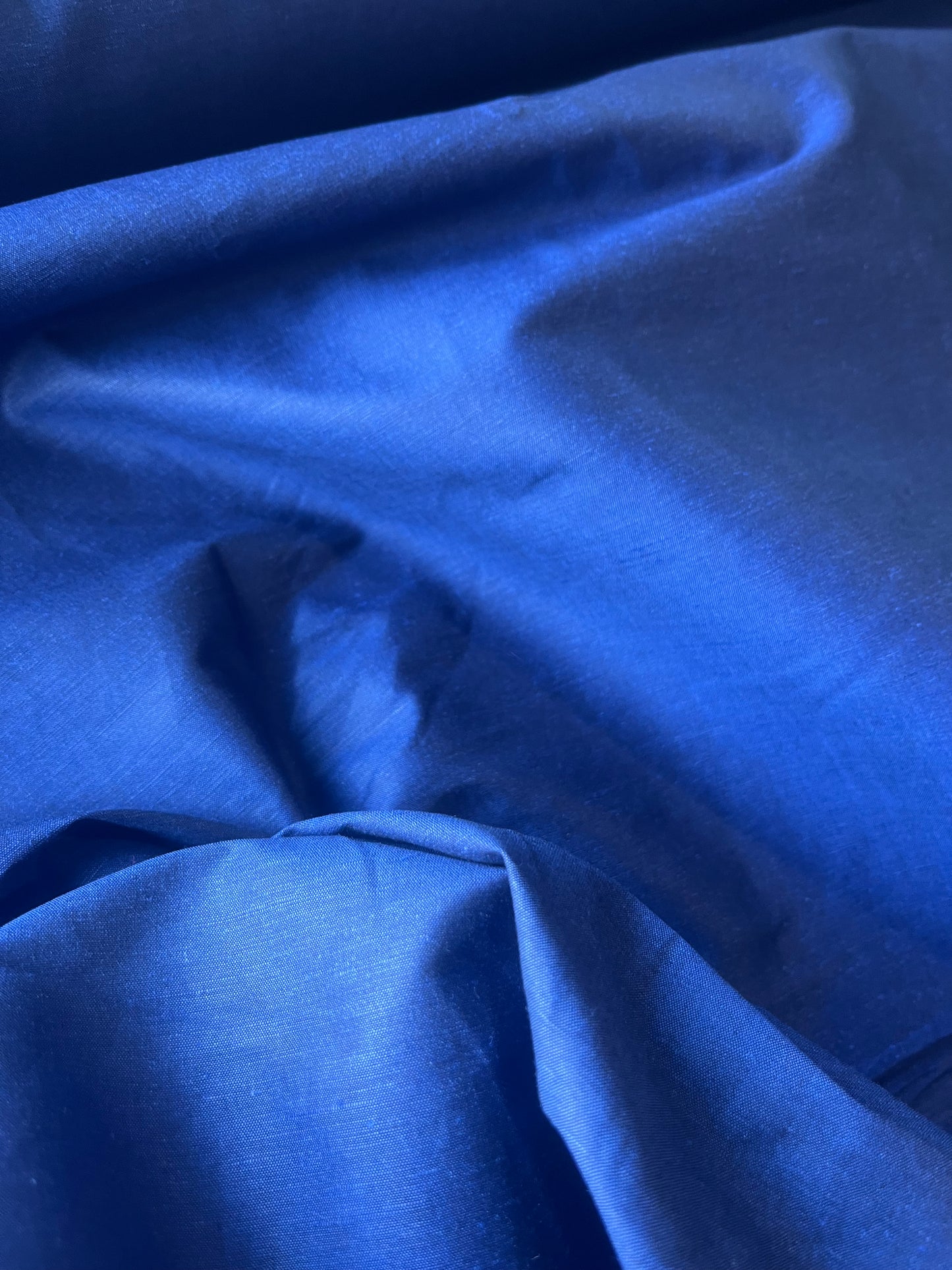 KLAAS 023 chintz cotton (shiny finish) royal blue