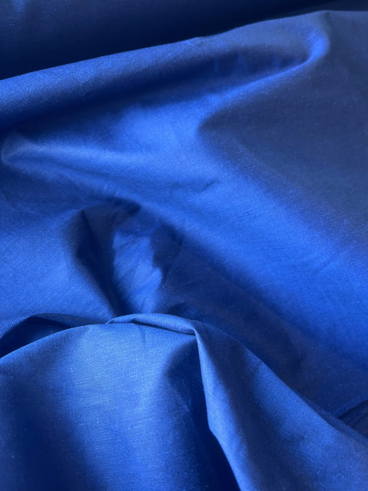 KLAAS 023 chintz cotton (shiny finish) royal blue