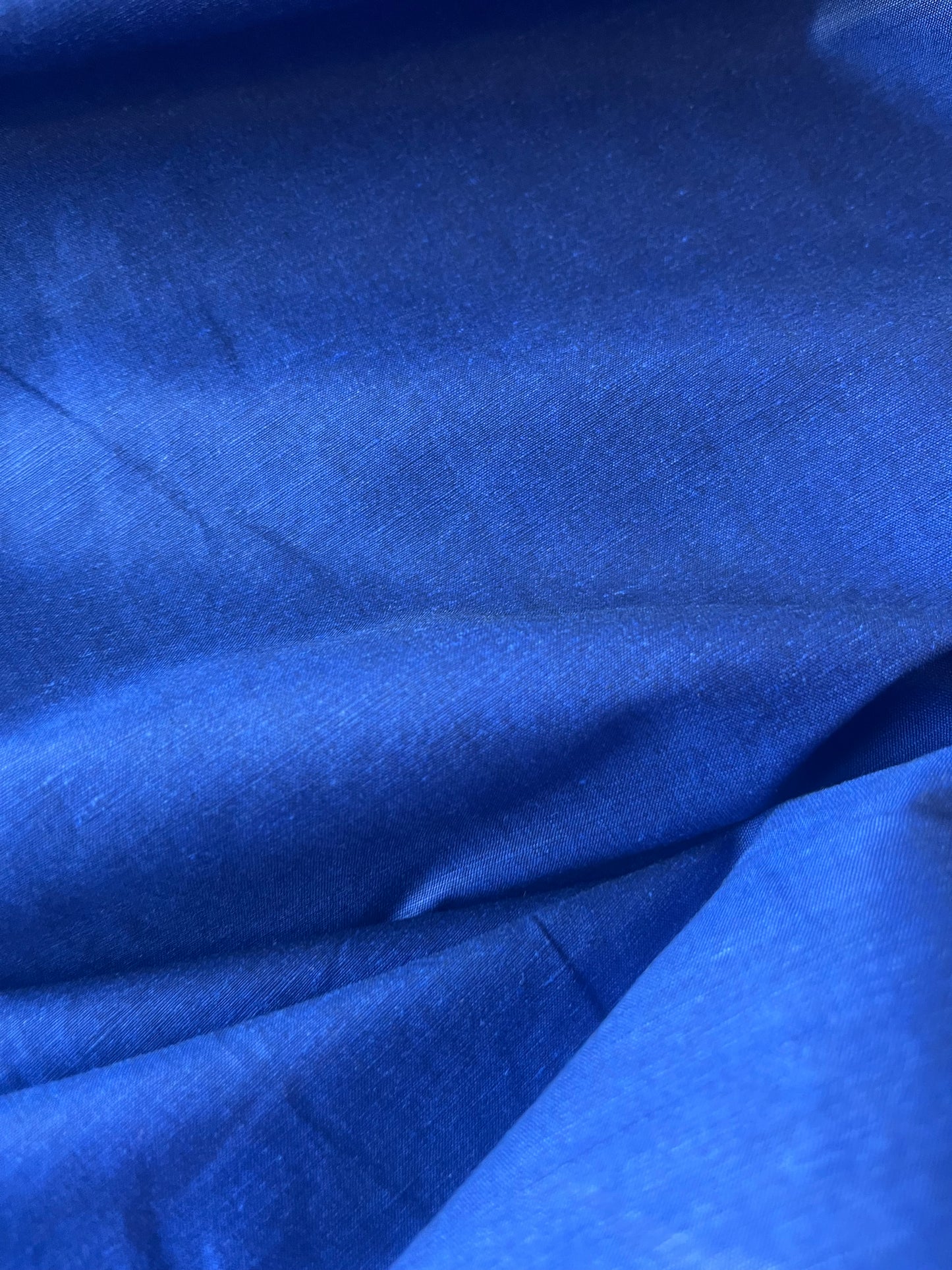 KLAAS 023 chintz cotton (shiny finish) royal blue