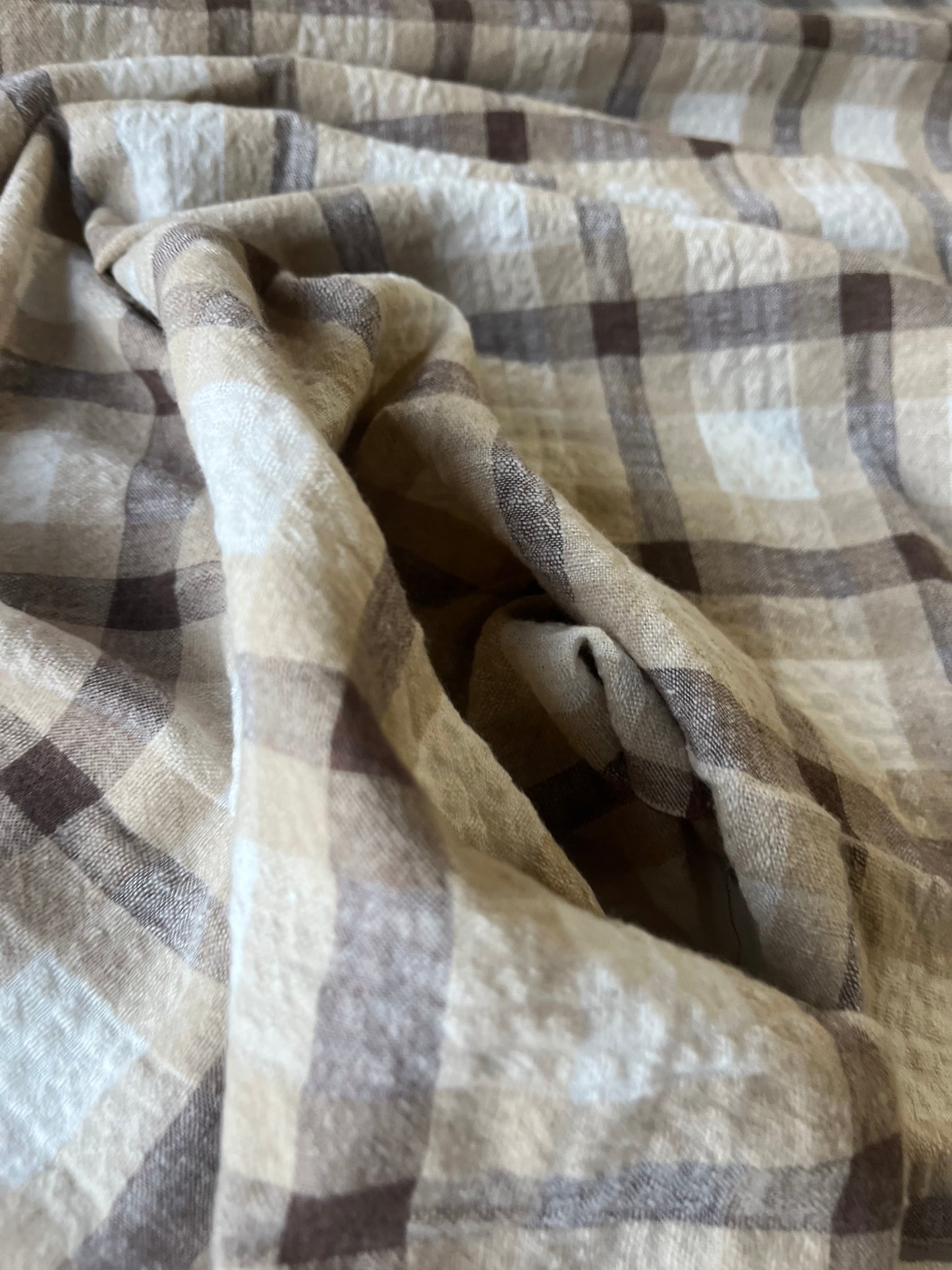 LC DONDP 014 cotton seersucker check