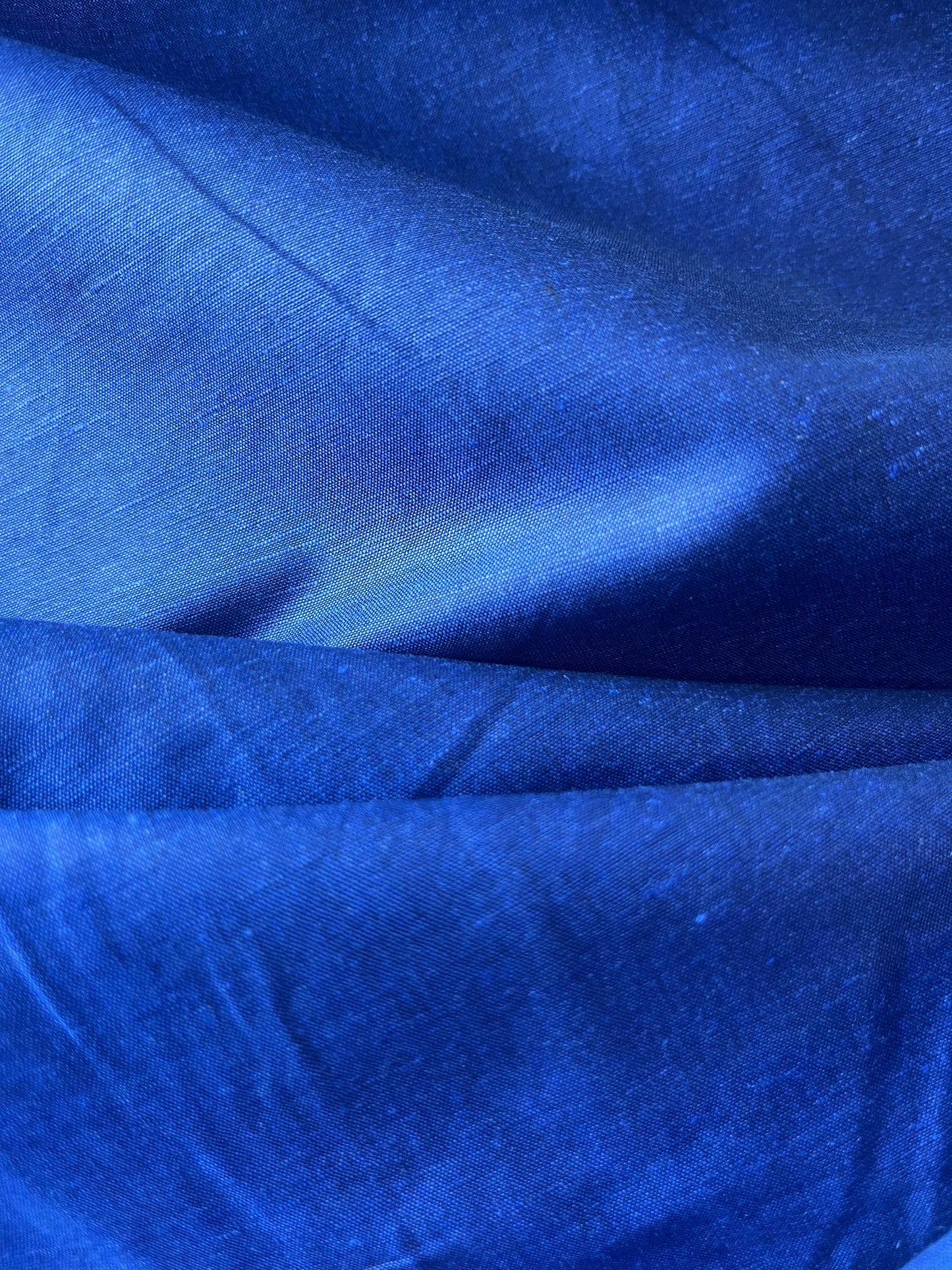 KLAAS 023 chintz cotton (shiny finish) royal blue