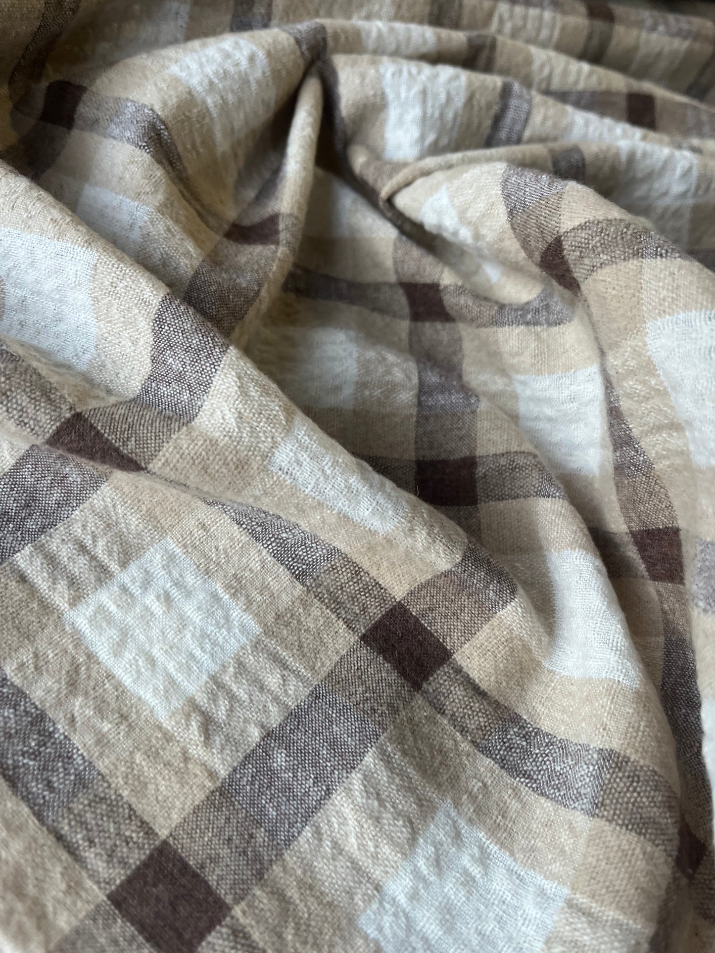 LC DONDP 014 cotton seersucker check