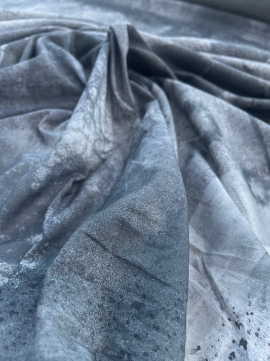HERA 008 cotton voile marble texture