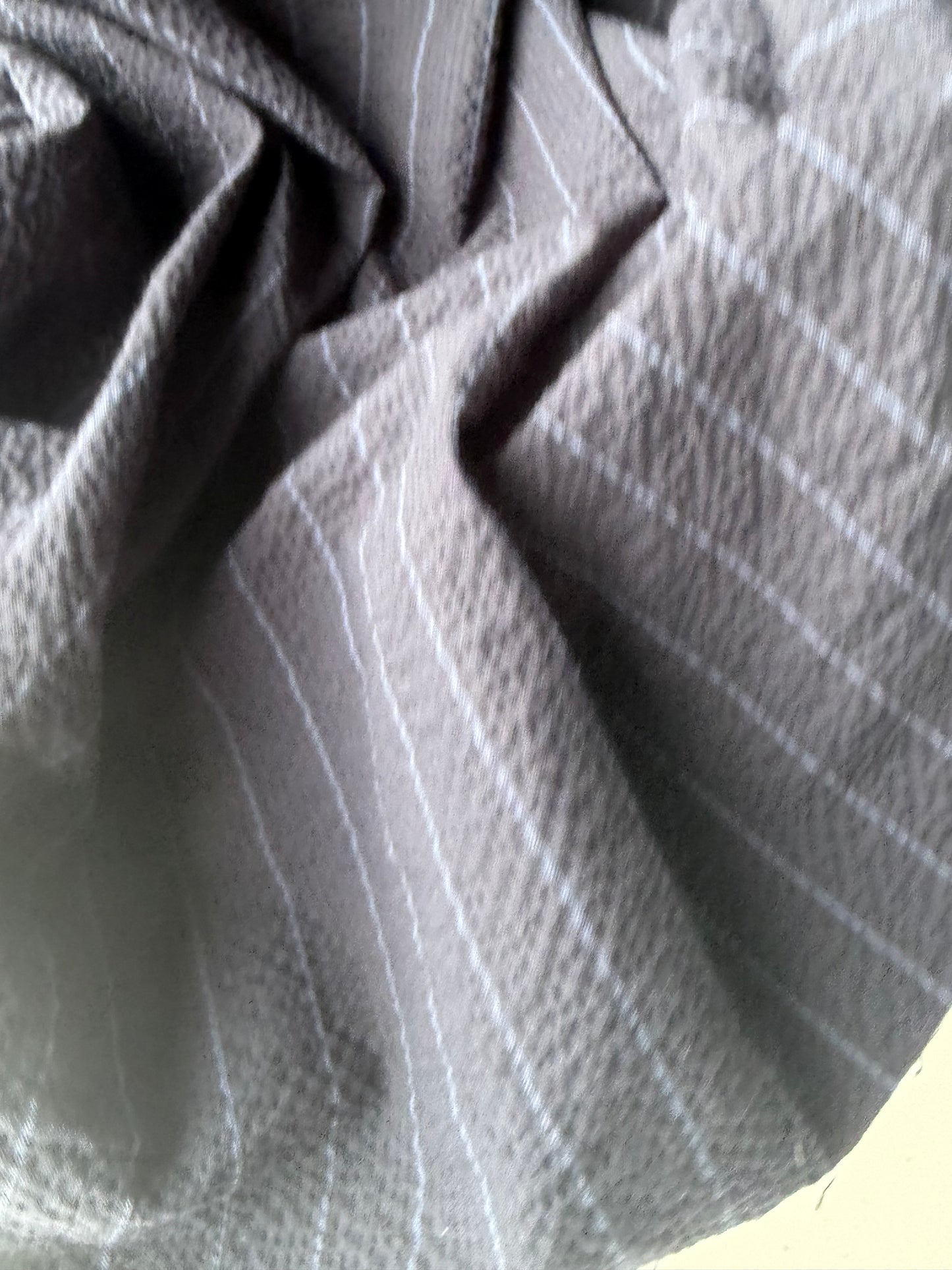 SUMMER STRIPES 014 striped seersucker suiting fabric navy
