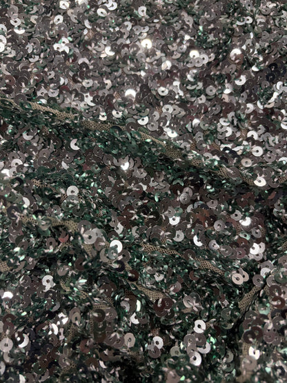 RHINO 002 mesh sequins khaky
