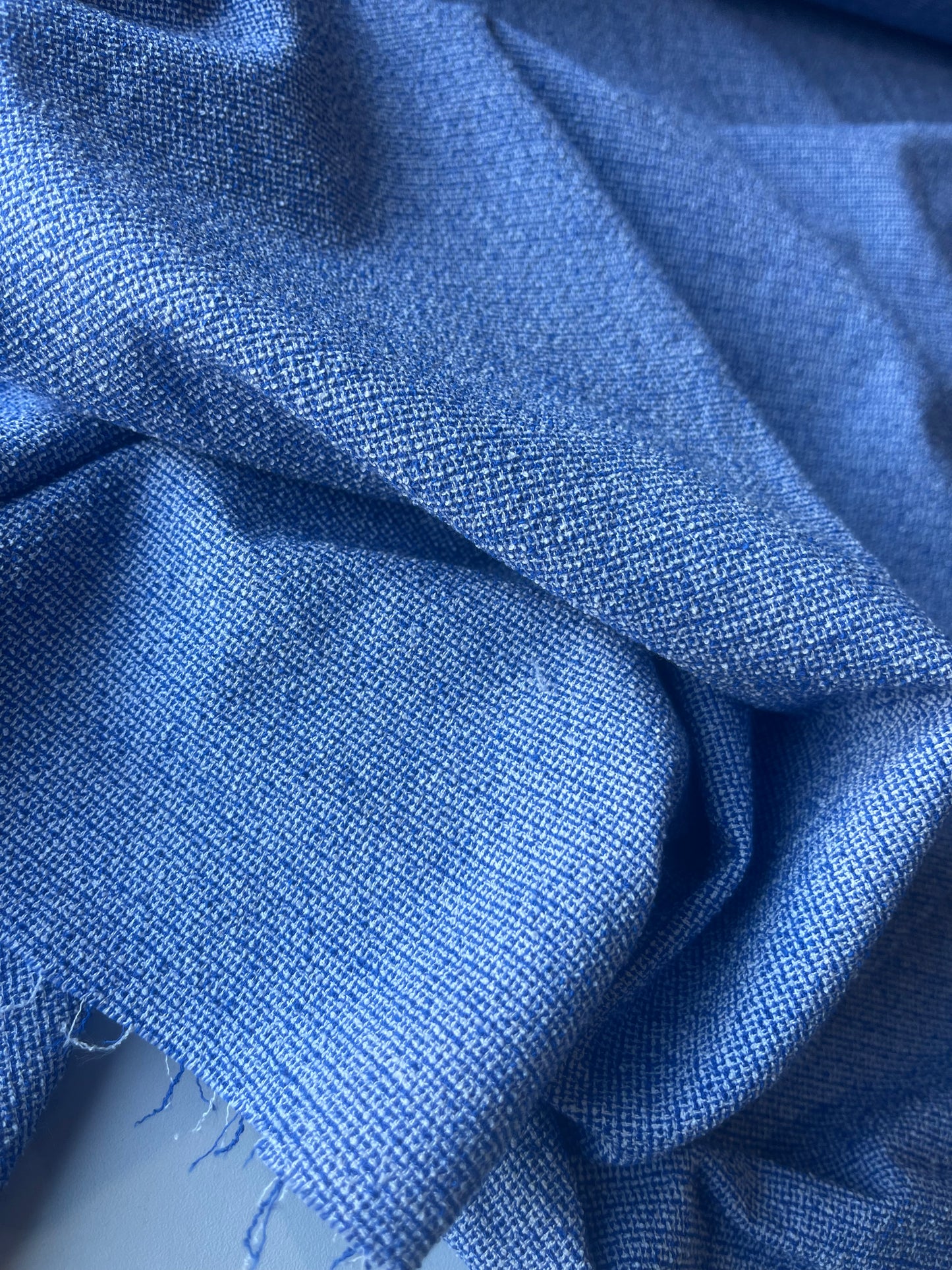 KLAAS 025 cotton tweed cobalt blue