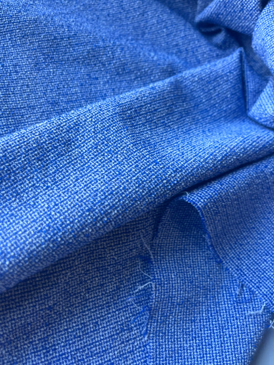 KLAAS 025 cotton tweed cobalt blue