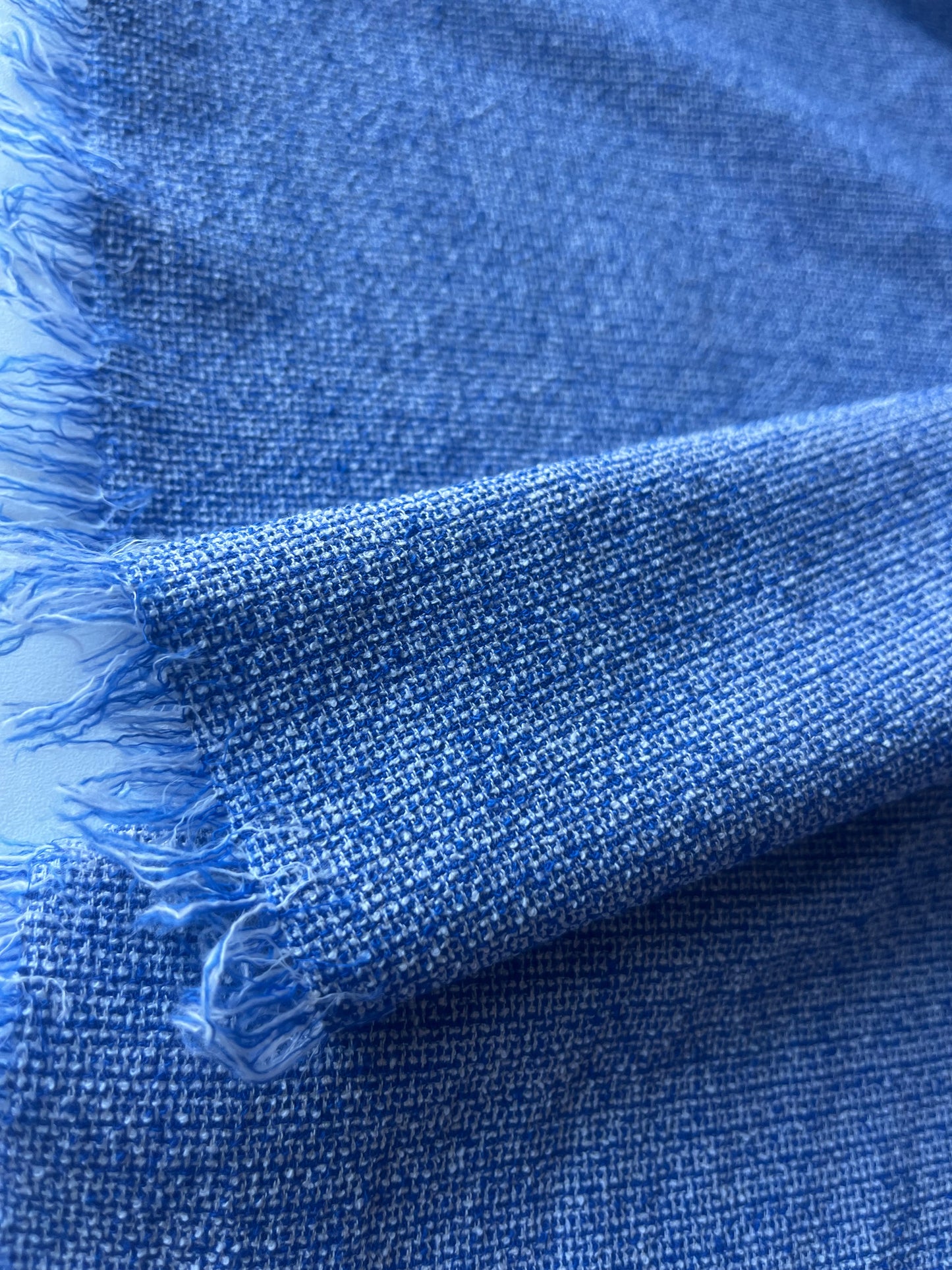 KLAAS 025 cotton tweed cobalt blue