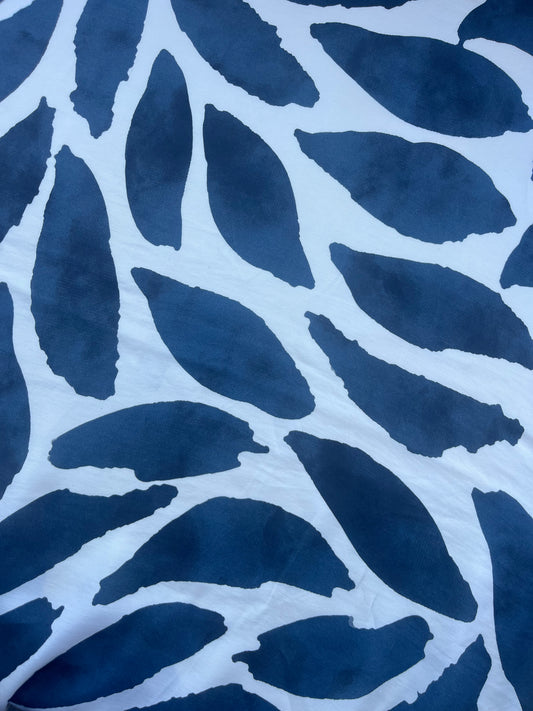 HERA 010 viscose fibrane grunged bamboo leaves