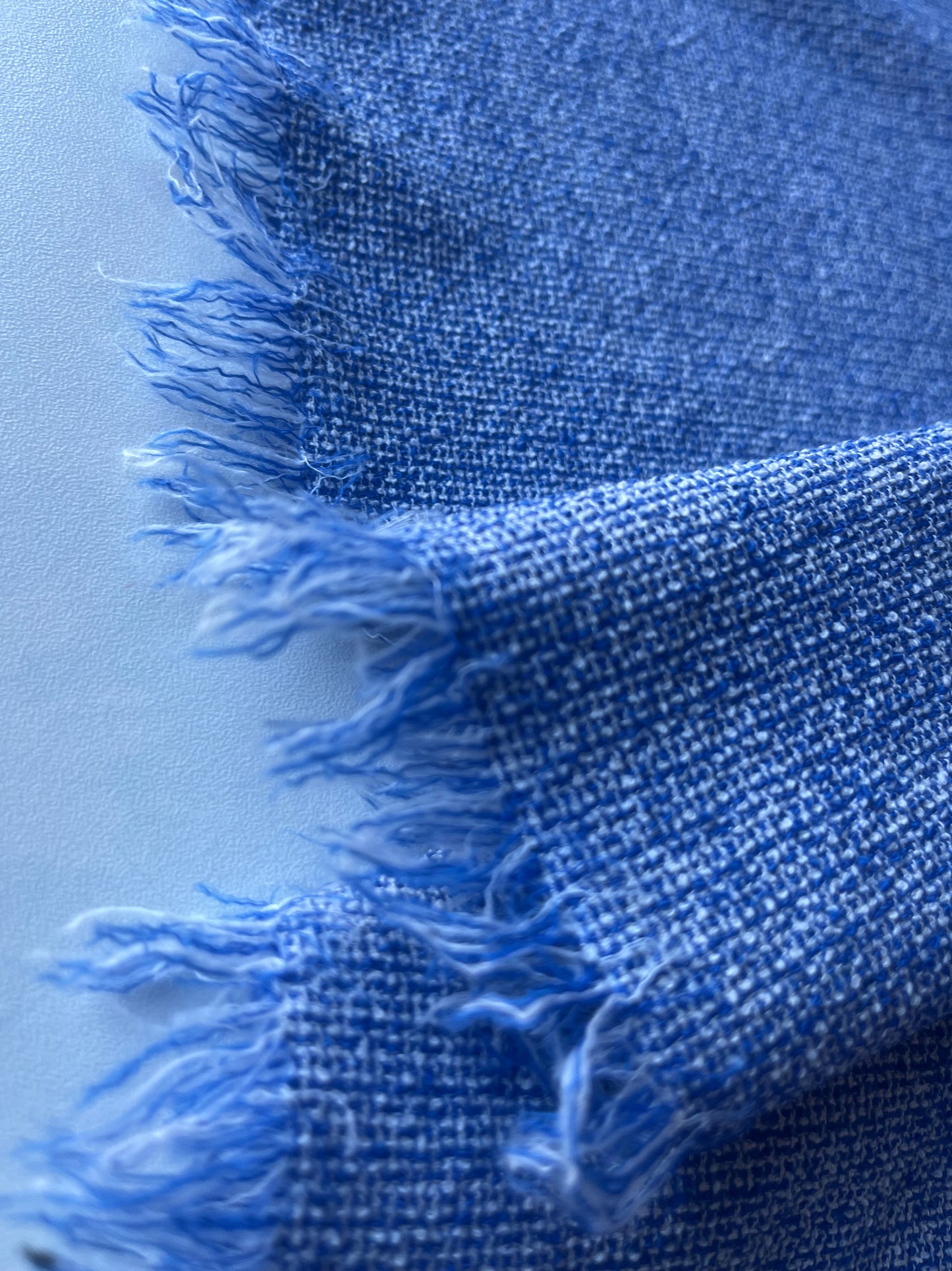 KLAAS 025 cotton tweed cobalt blue