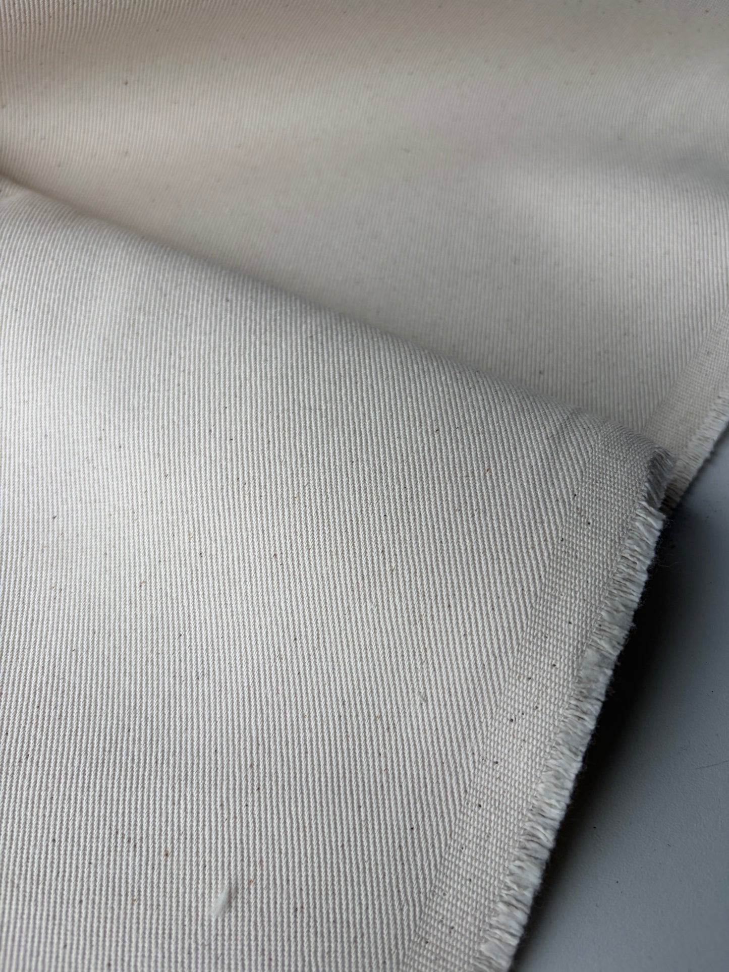 JEANS DROP 001 natural colour raw denim, no stretch