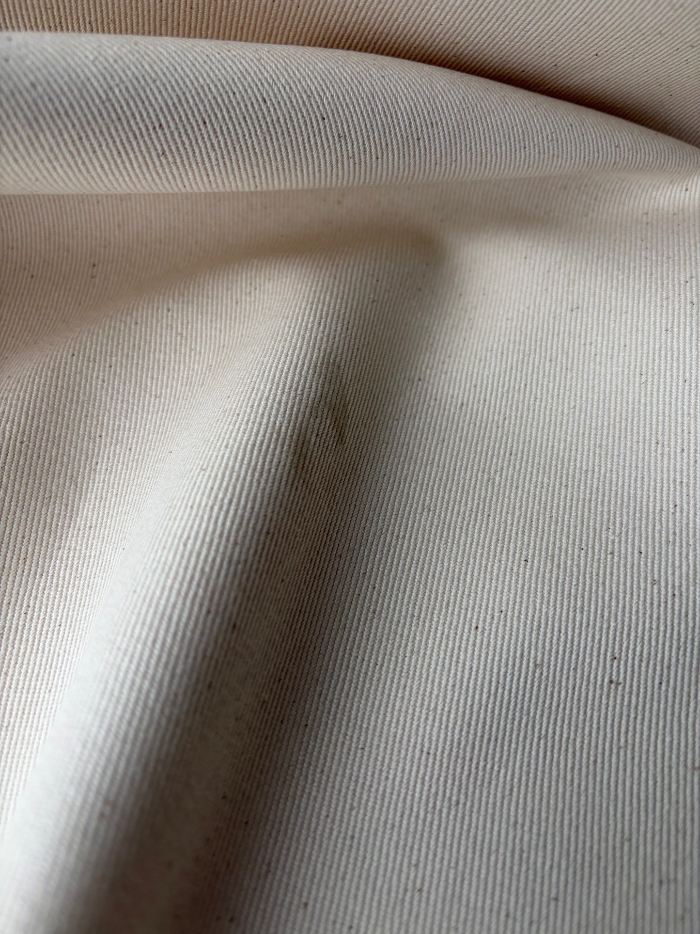JEANS DROP 001 natural colour raw denim, no stretch