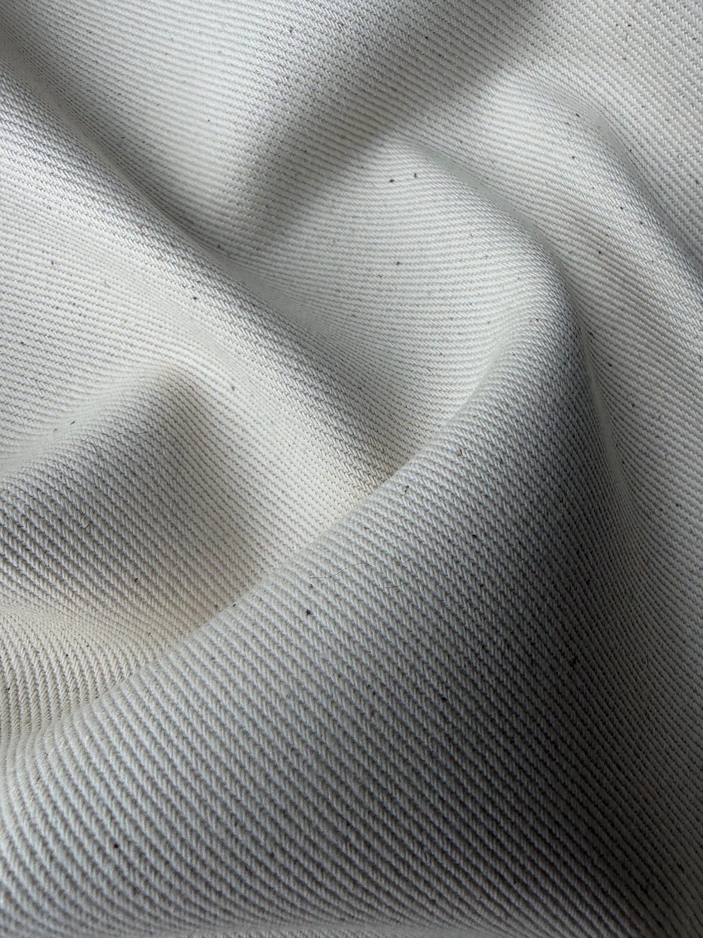 JEANS DROP 001 natural colour raw denim, no stretch