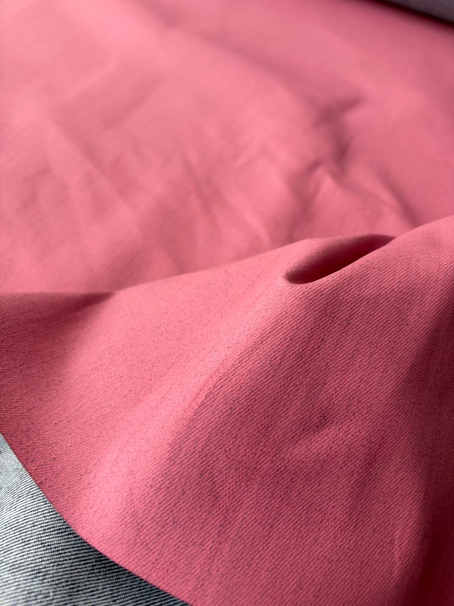 JEANS DROP 003 denim with pink coloured coating