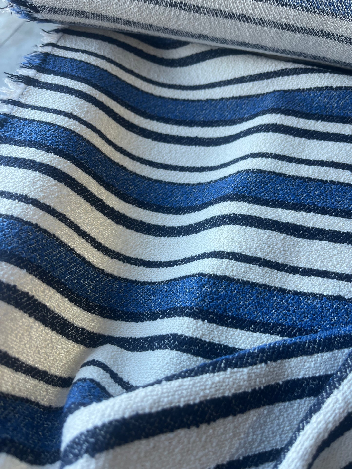 KLAAS 027 heavy cotton jacquard stripes