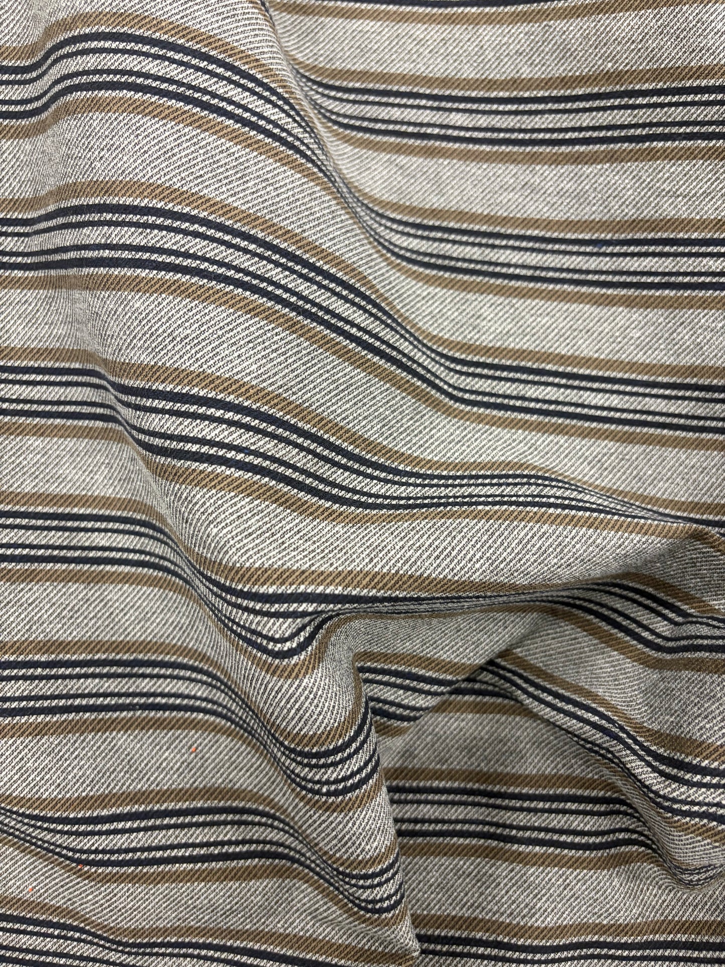 RHINO 005 horizontal striped cotton blend stretch