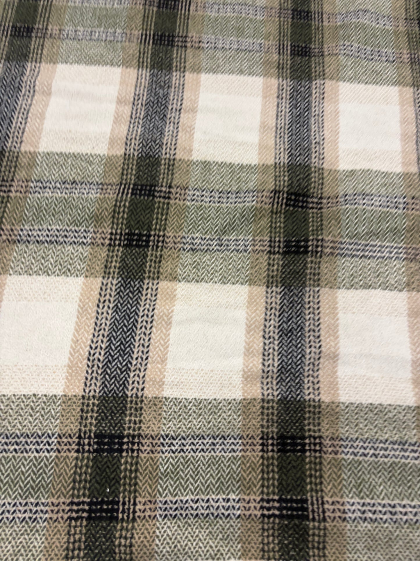 RHINO 006 colourwoven checkered heavy cotton
