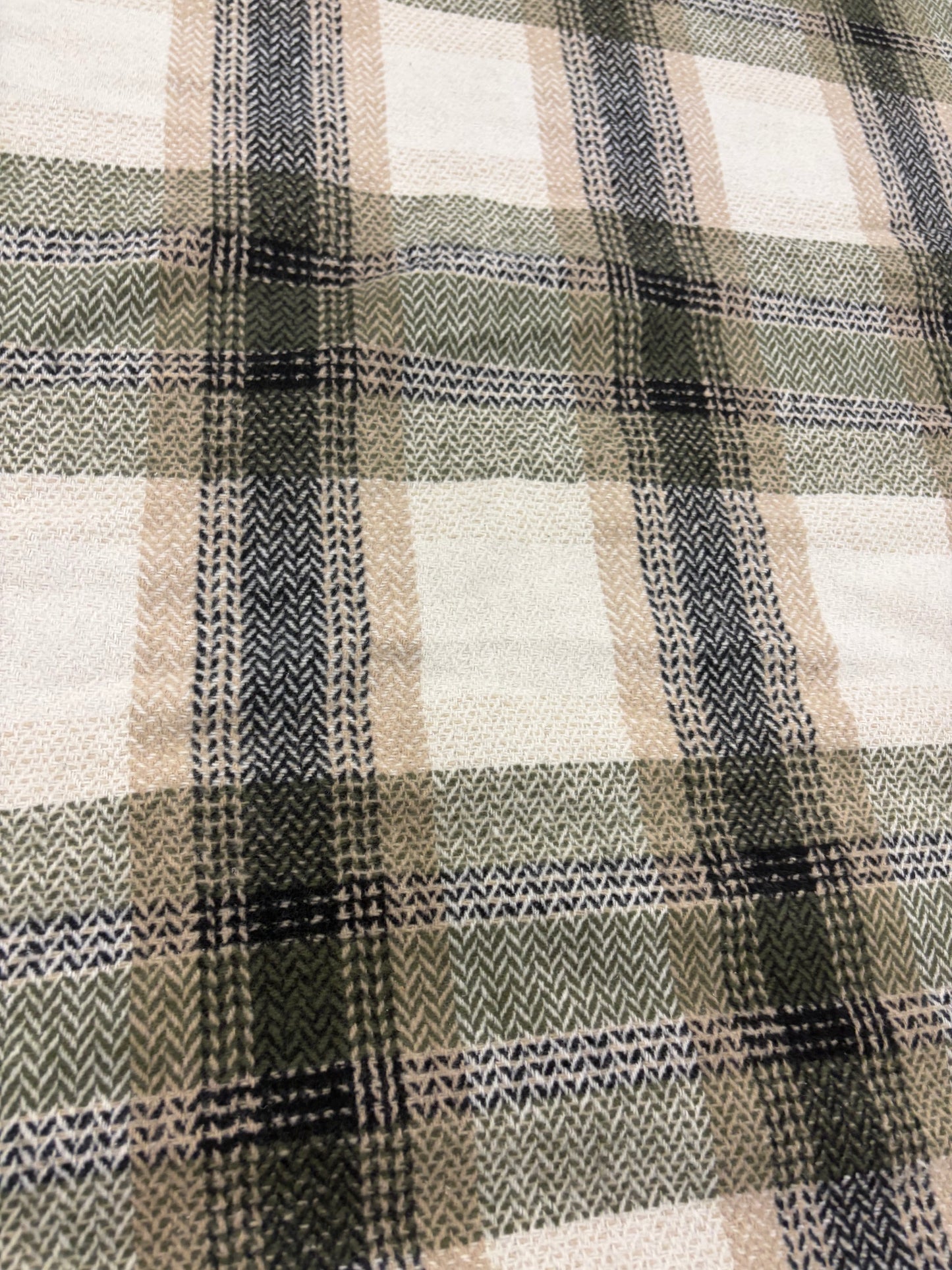 RHINO 006 colourwoven checkered heavy cotton