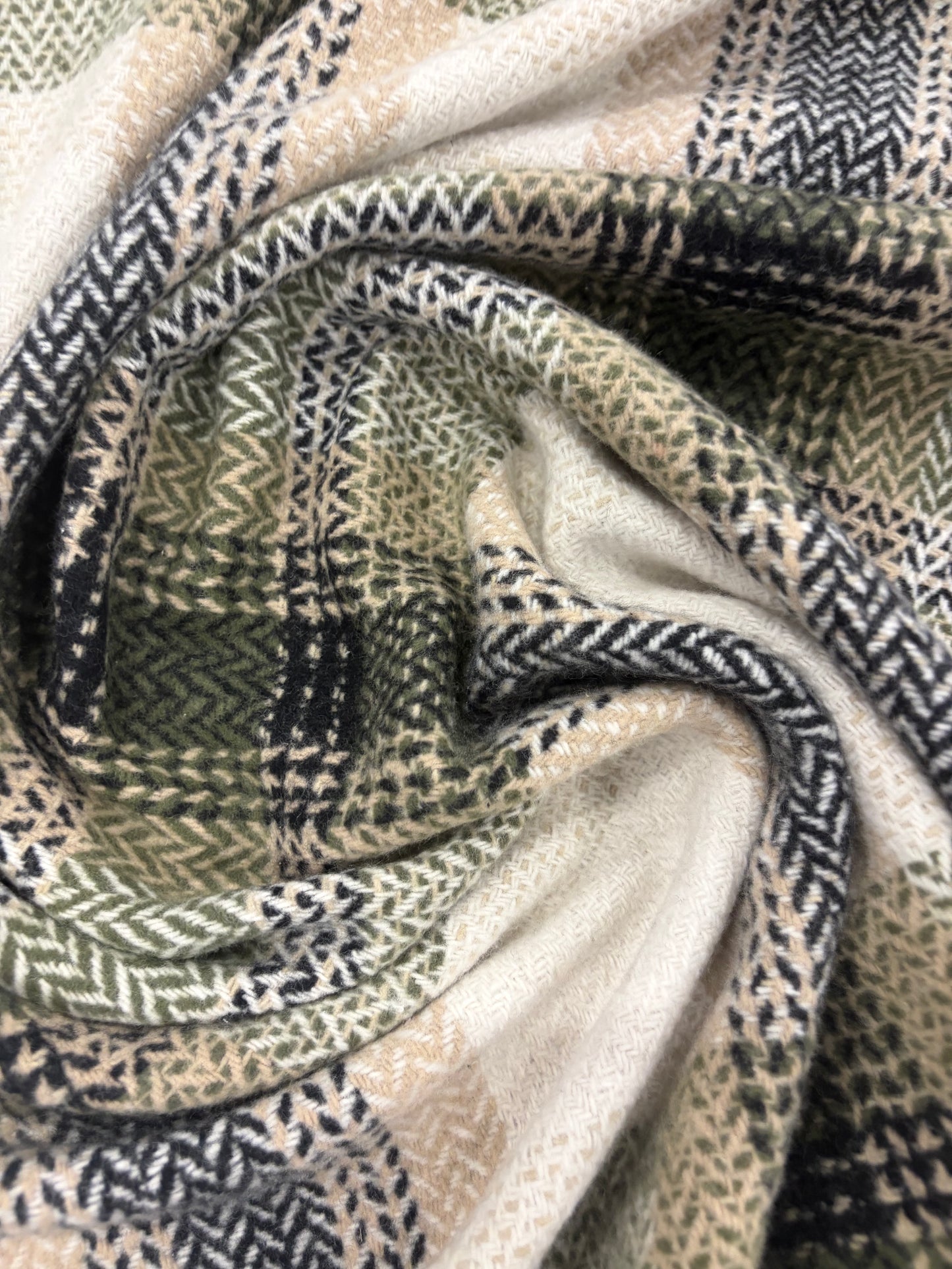 RHINO 006 colourwoven checkered heavy cotton