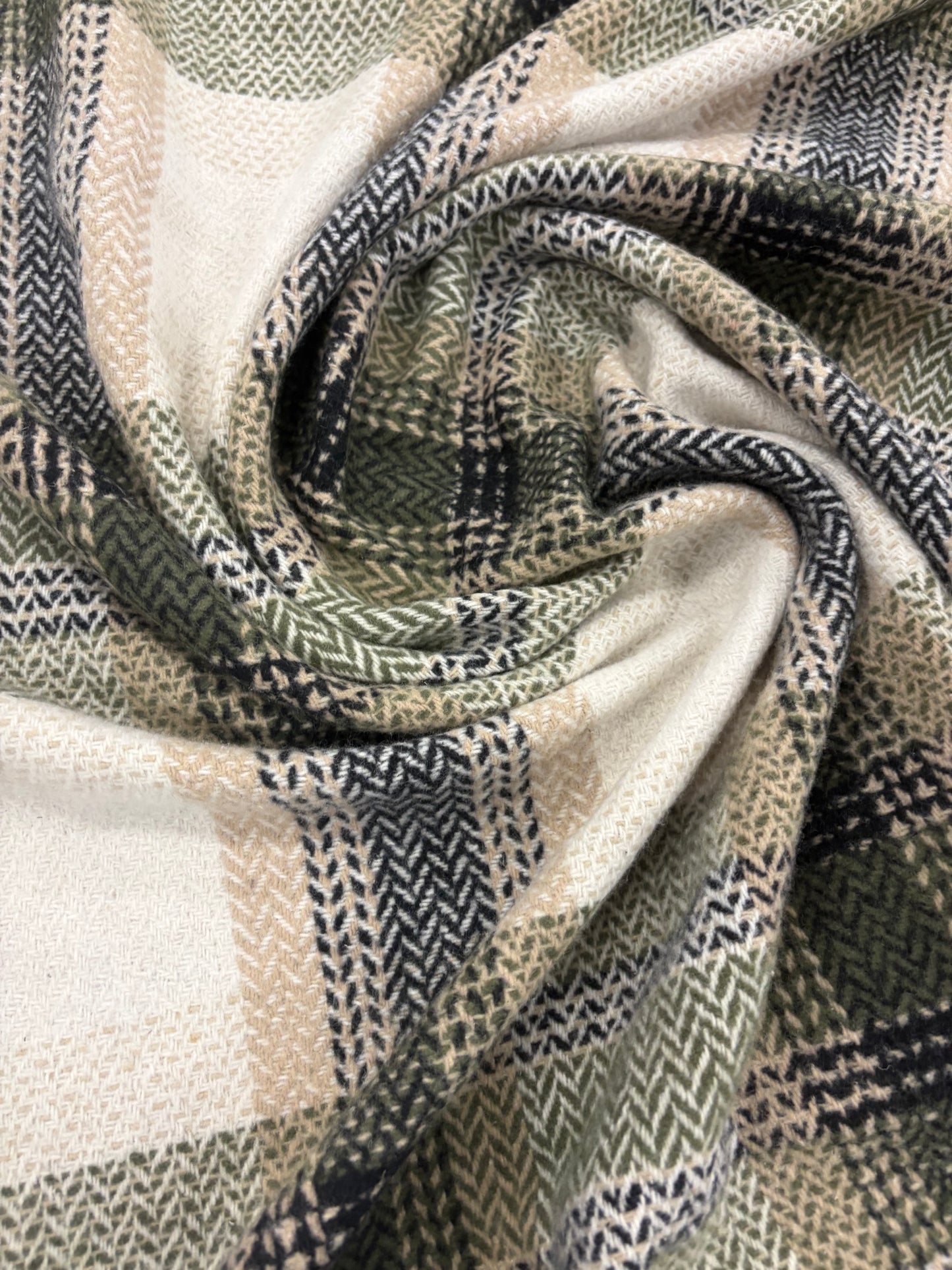 RHINO 006 colourwoven checkered heavy cotton