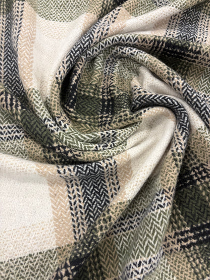RHINO 006 colourwoven checkered heavy cotton