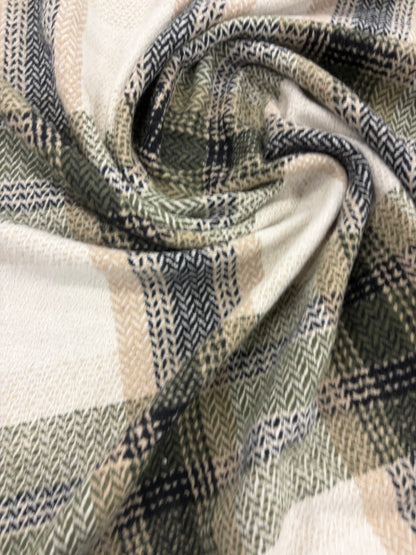 RHINO 006 colourwoven checkered heavy cotton