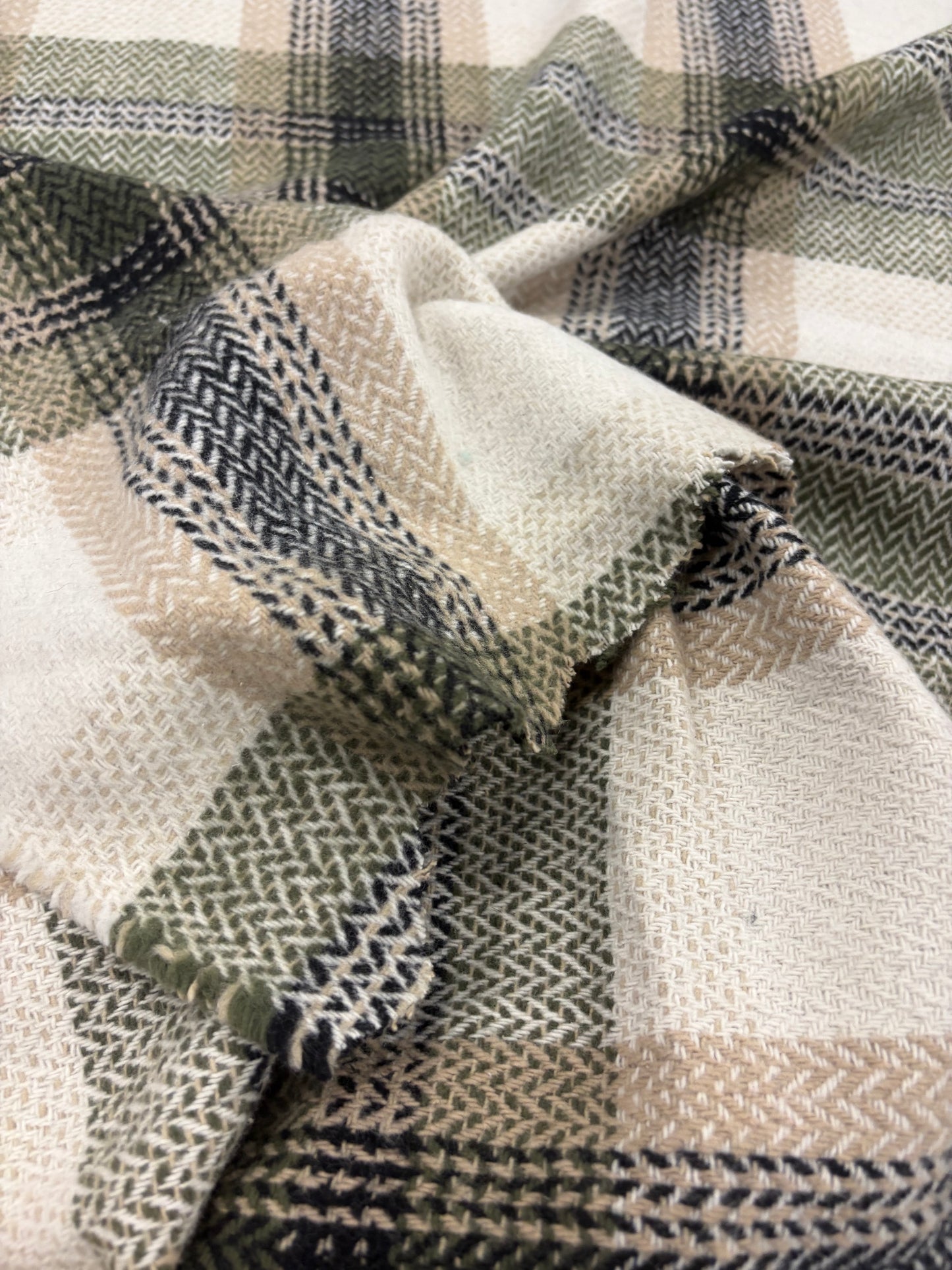 RHINO 006 colourwoven checkered heavy cotton