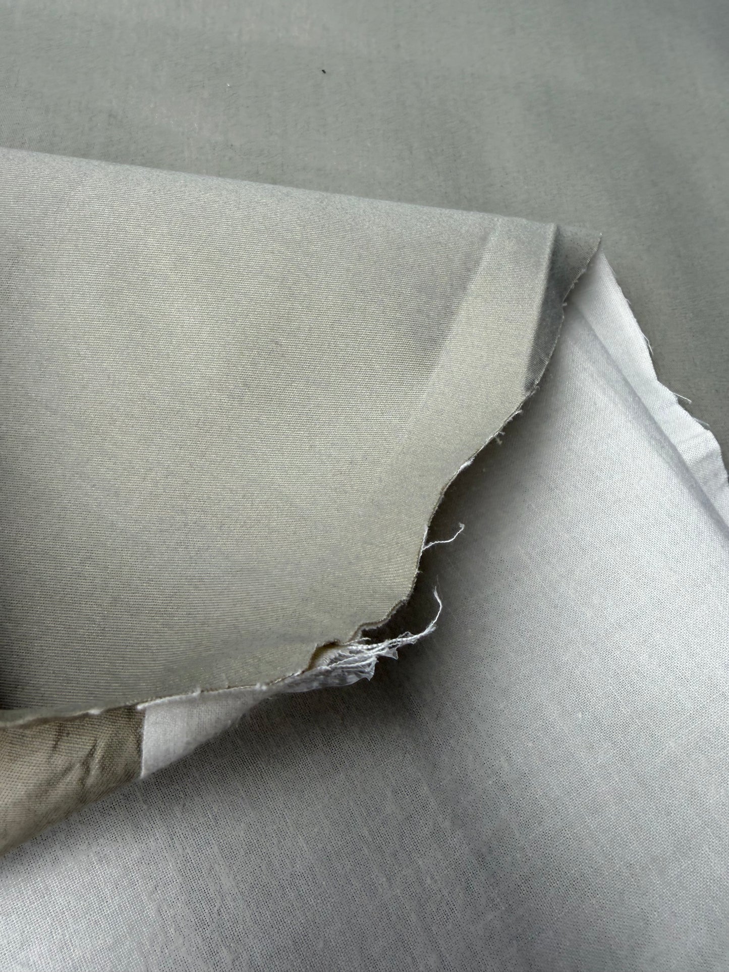 AMI 020 double face cotton light khaky