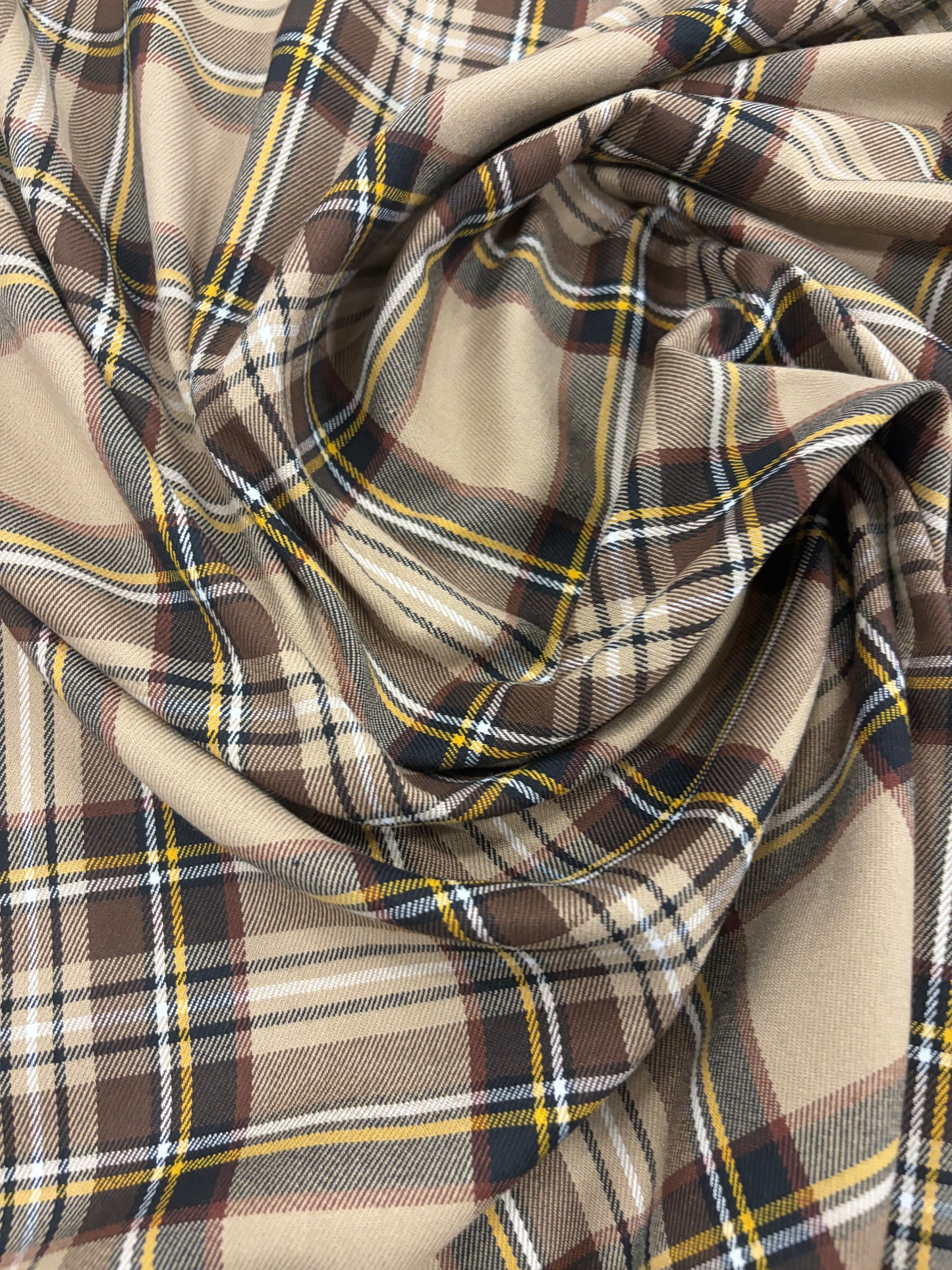 RHINO 008 classical clan checkered stretch fabric
