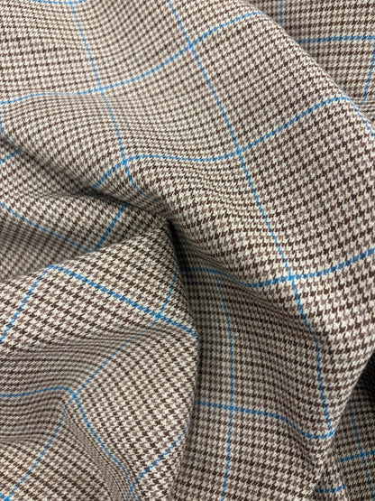 RHINO 009 classical pied de poule checkered stretch fabric