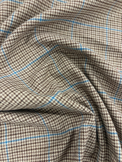 RHINO 009 classical pied de poule checkered stretch fabric