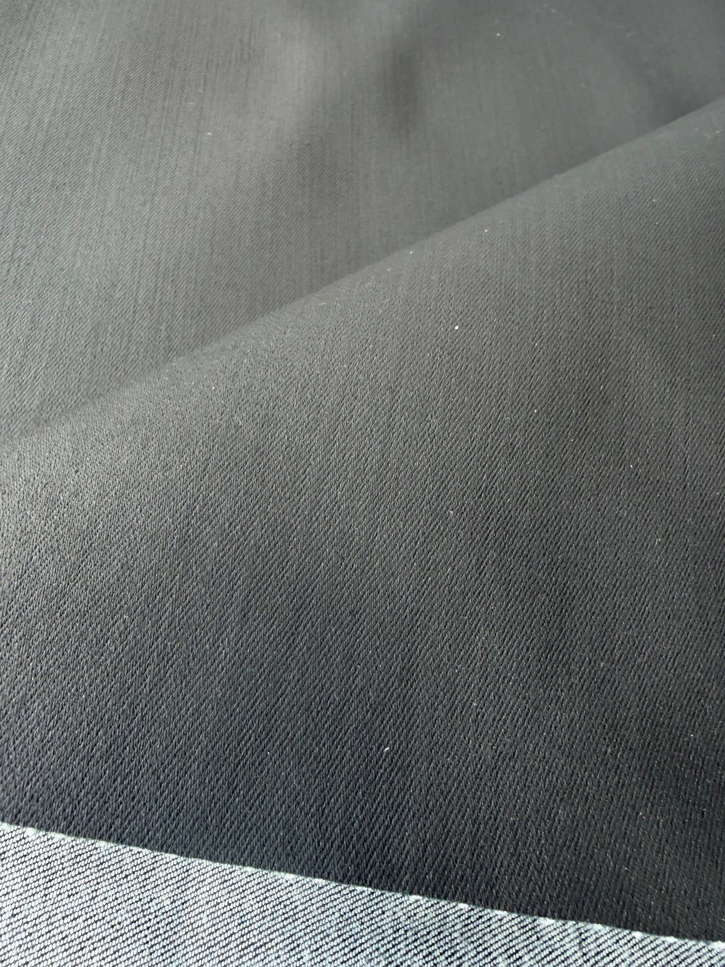 JEANS DROP 007 denim with black coloured coating