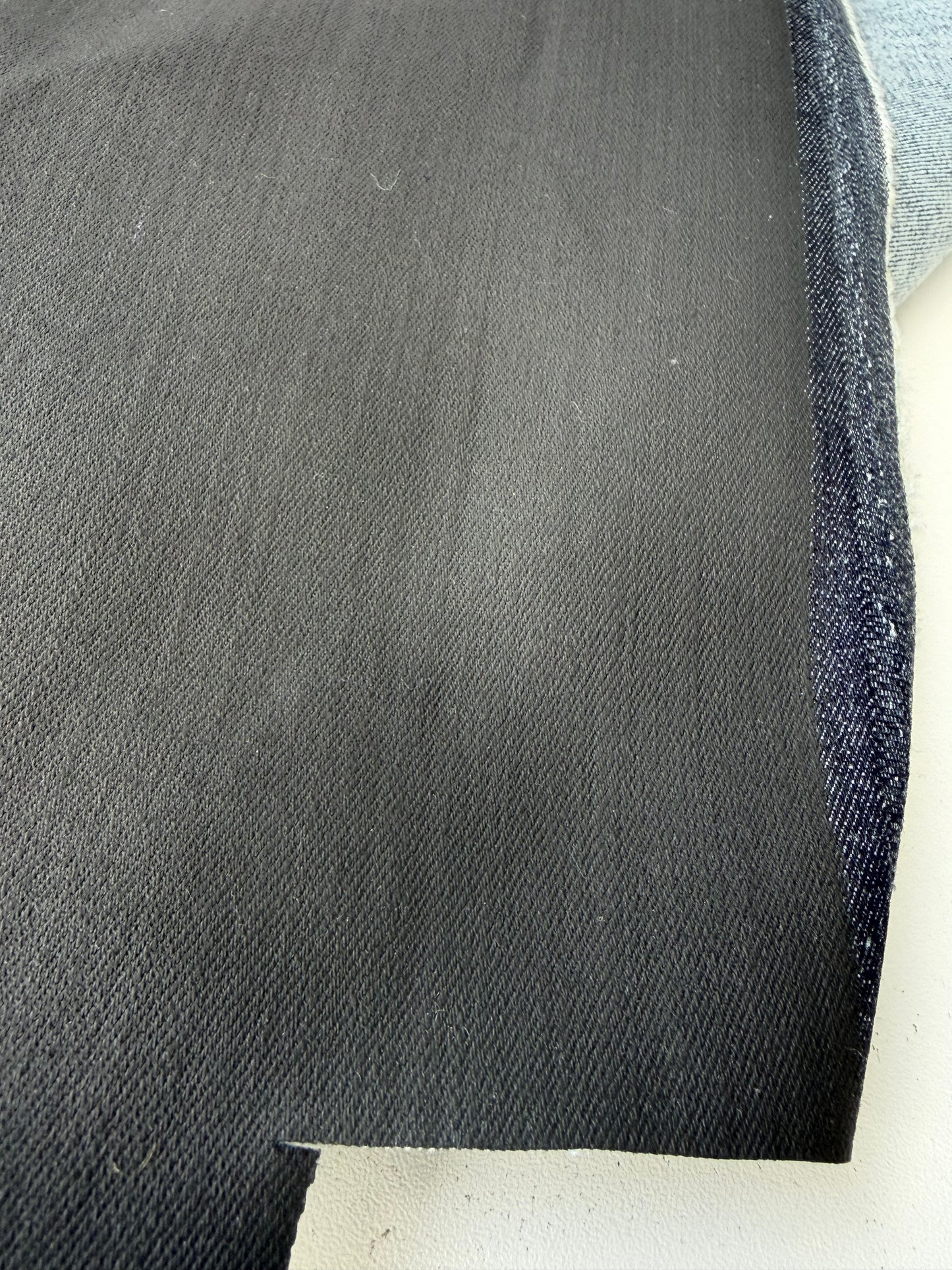 JEANS DROP 007 denim with black coloured coating