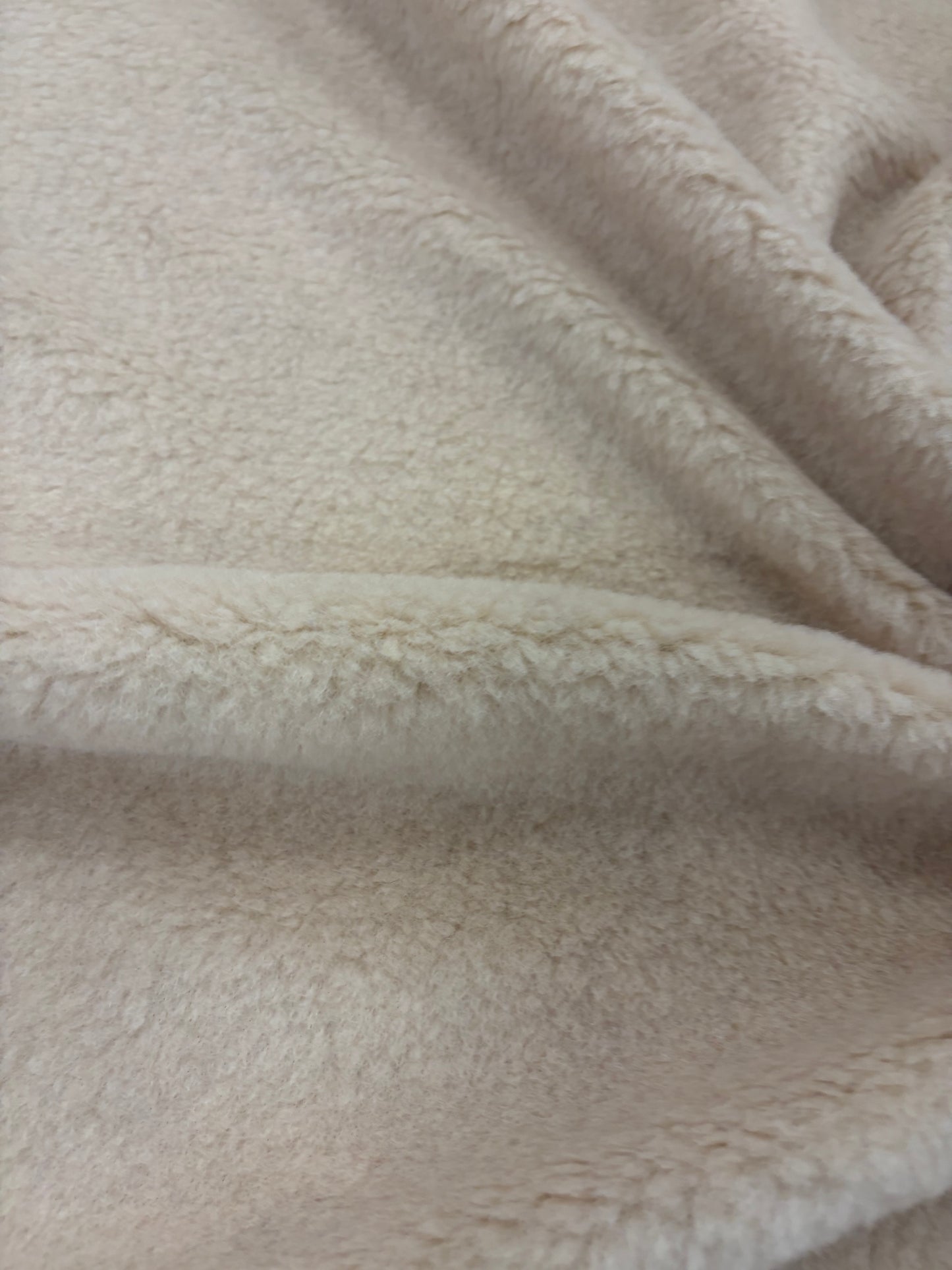 RHINO 010 heavy wool jersey bouclette ecru