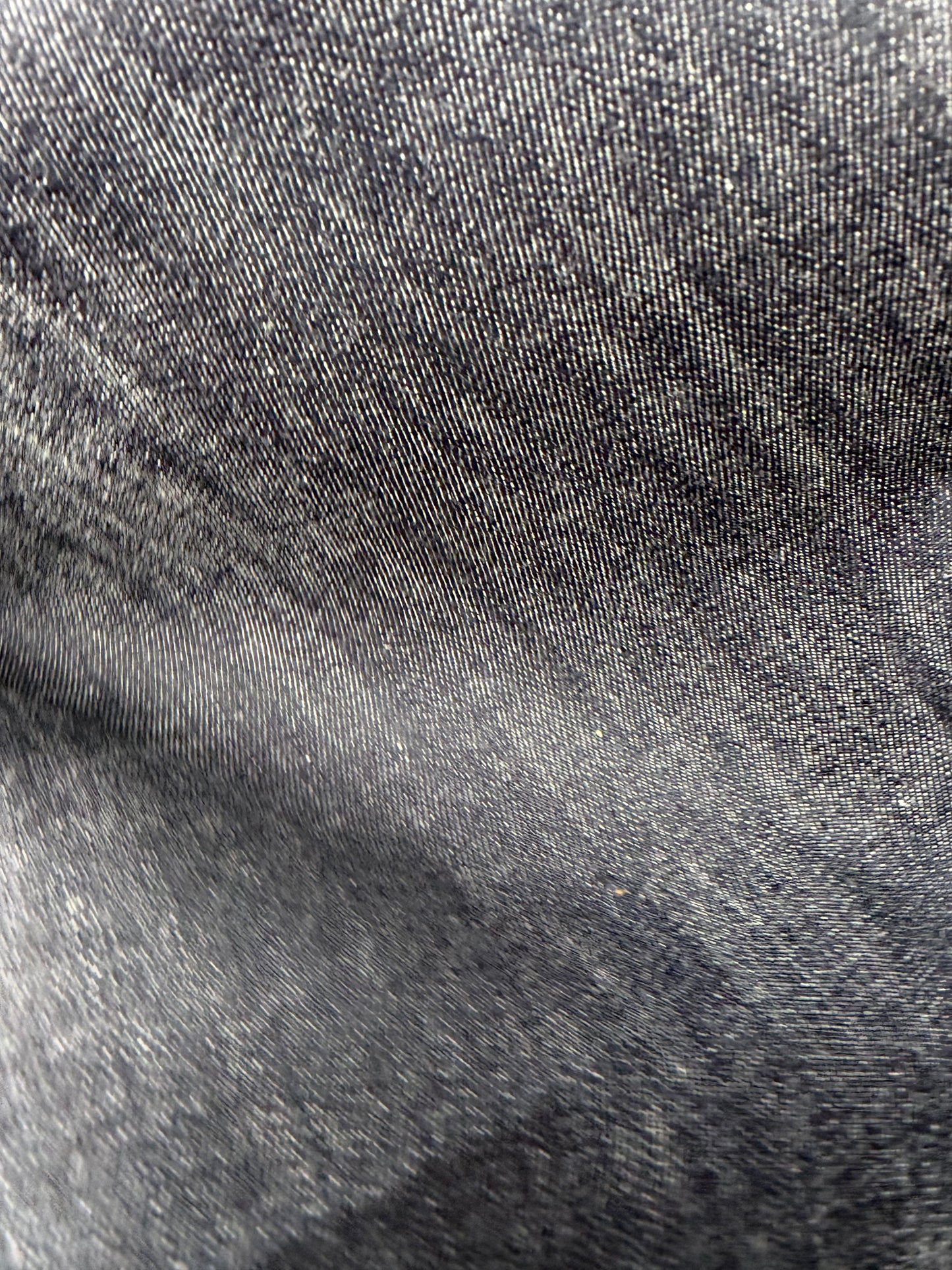 JEANS DROP 008 indigo raw denim "fused"