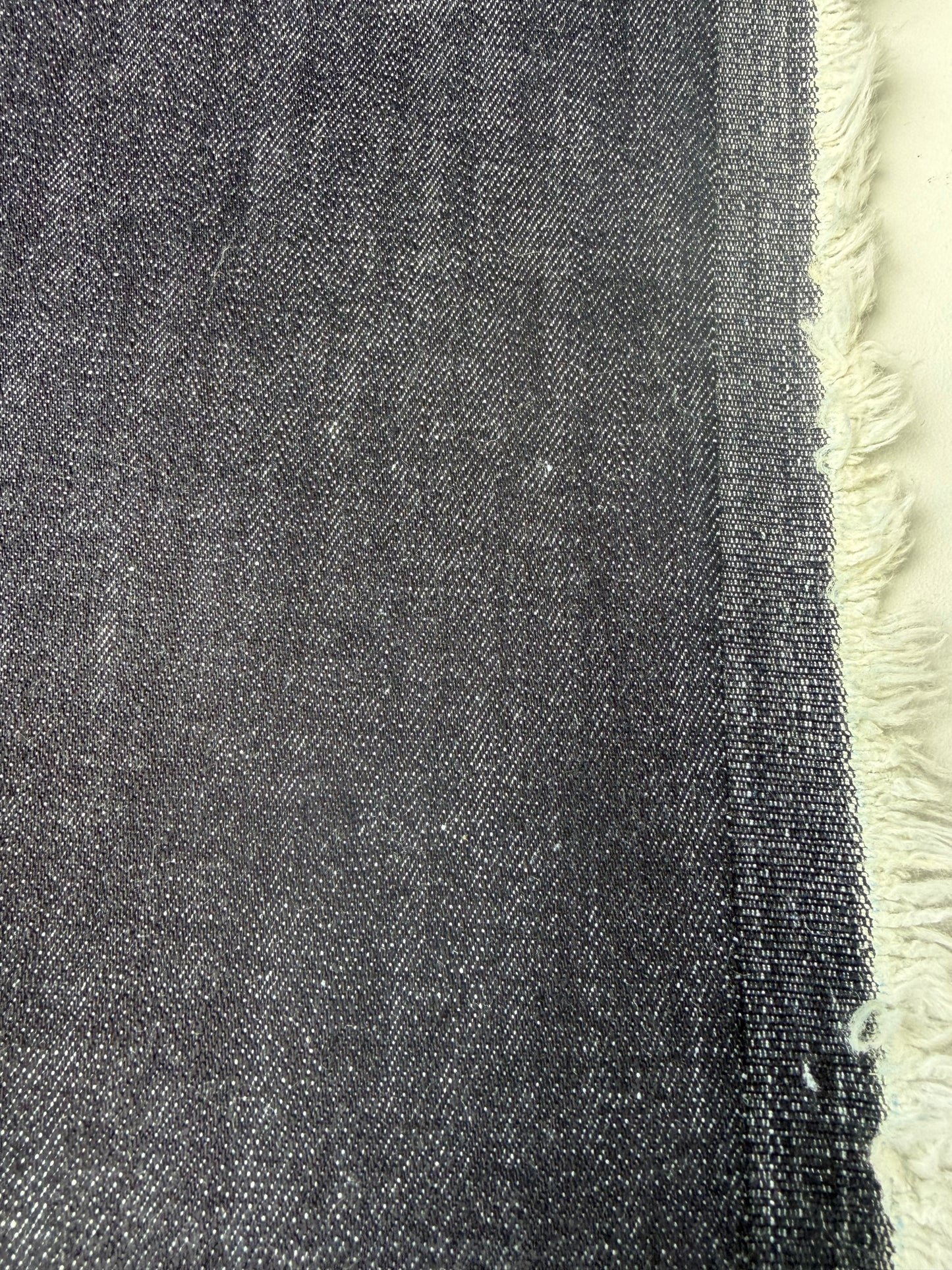 JEANS DROP 008 indigo raw denim "fused"