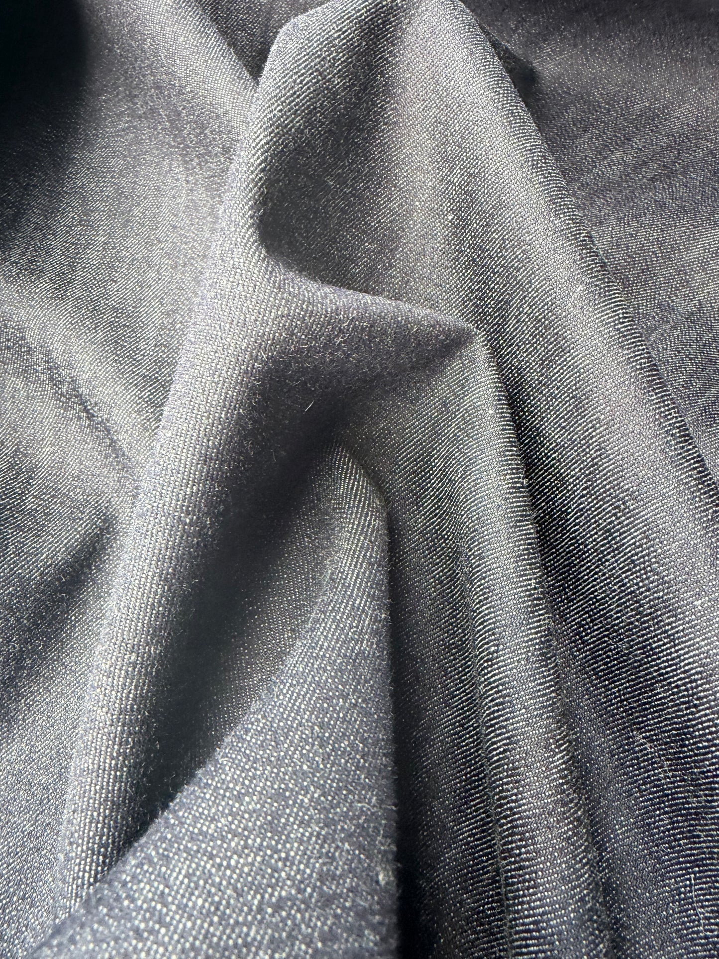 JEANS DROP 008 indigo raw denim "fused"
