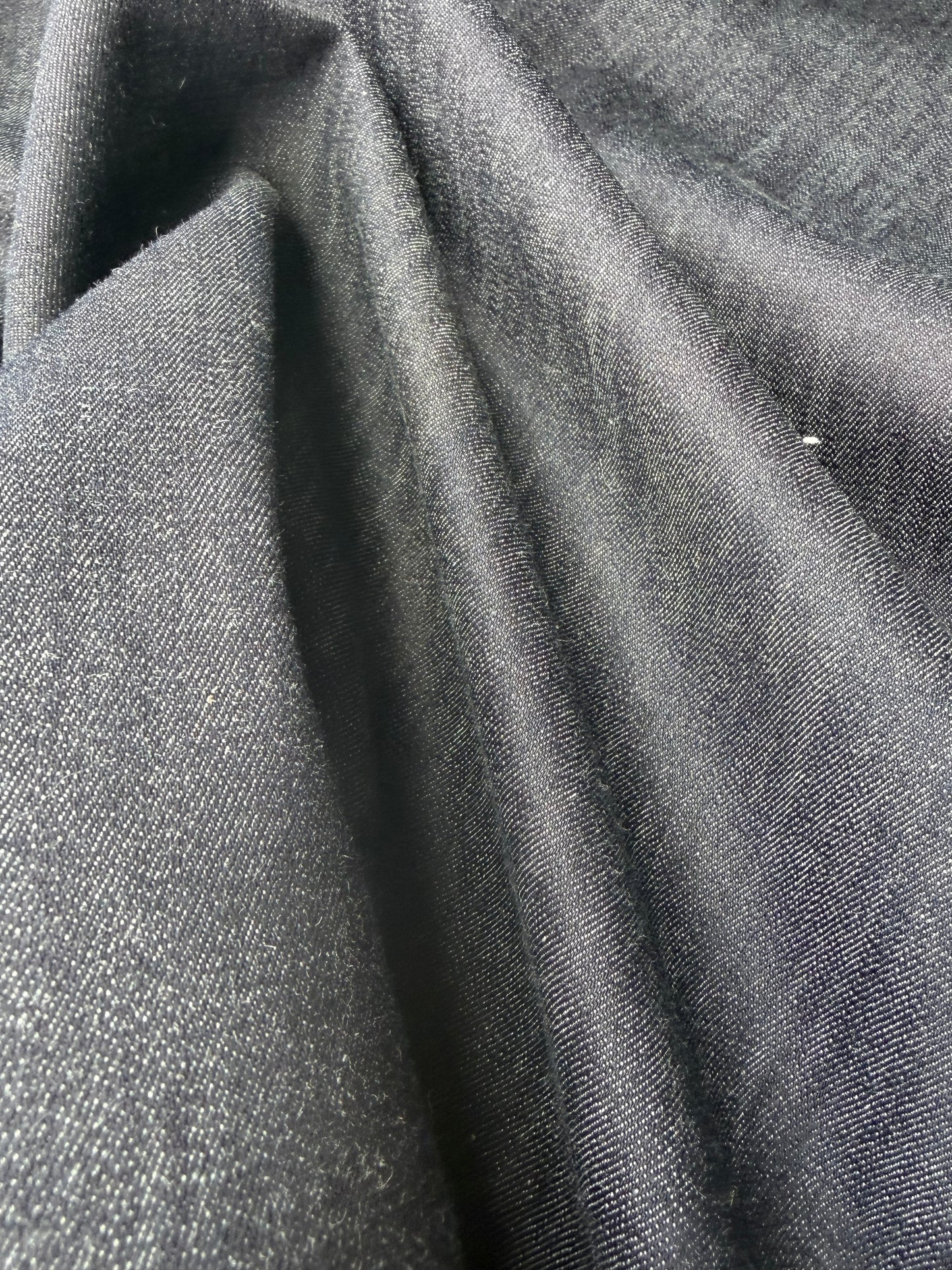 JEANS DROP 008 indigo raw denim "fused"