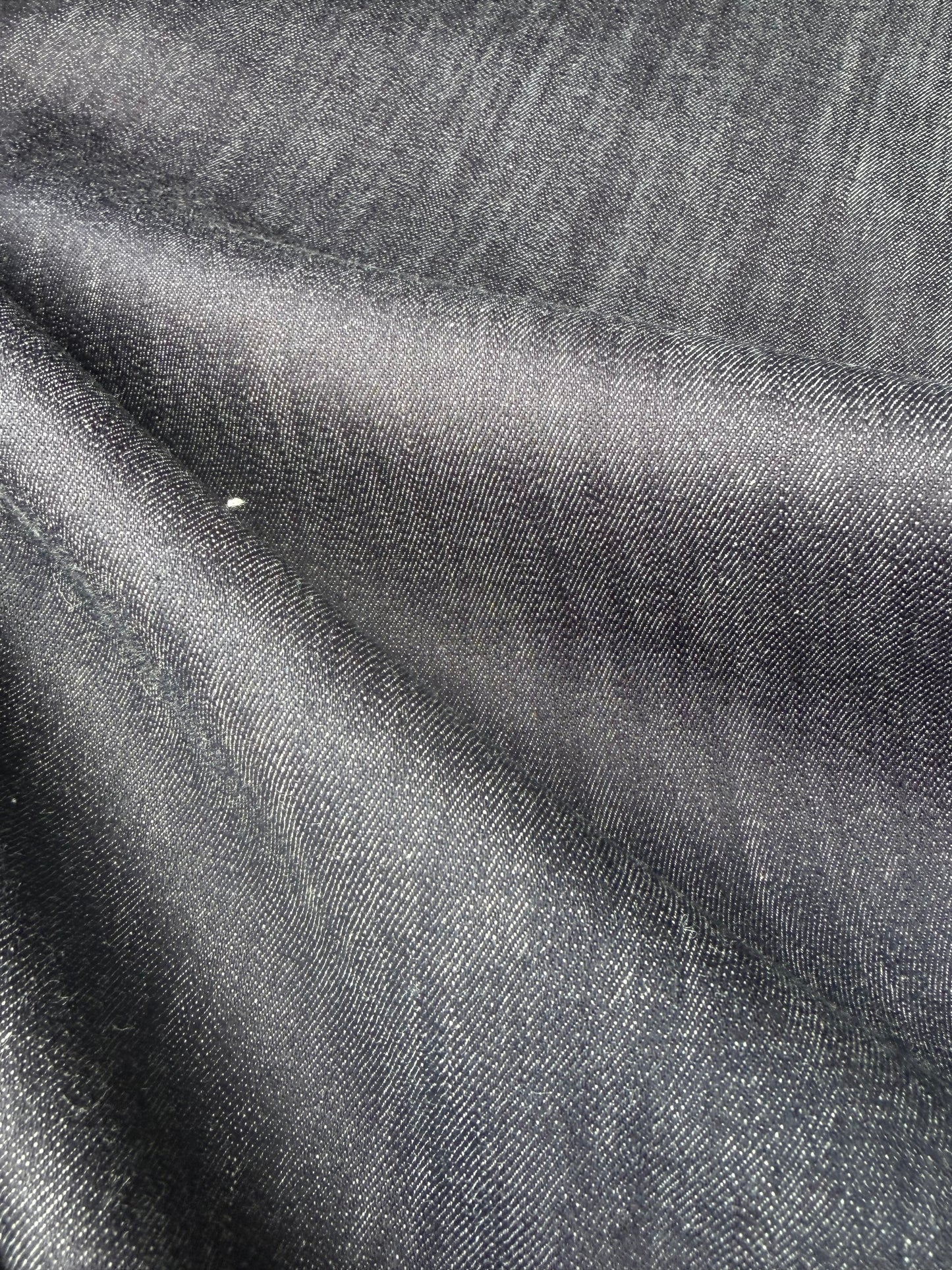 JEANS DROP 008 indigo raw denim "fused"