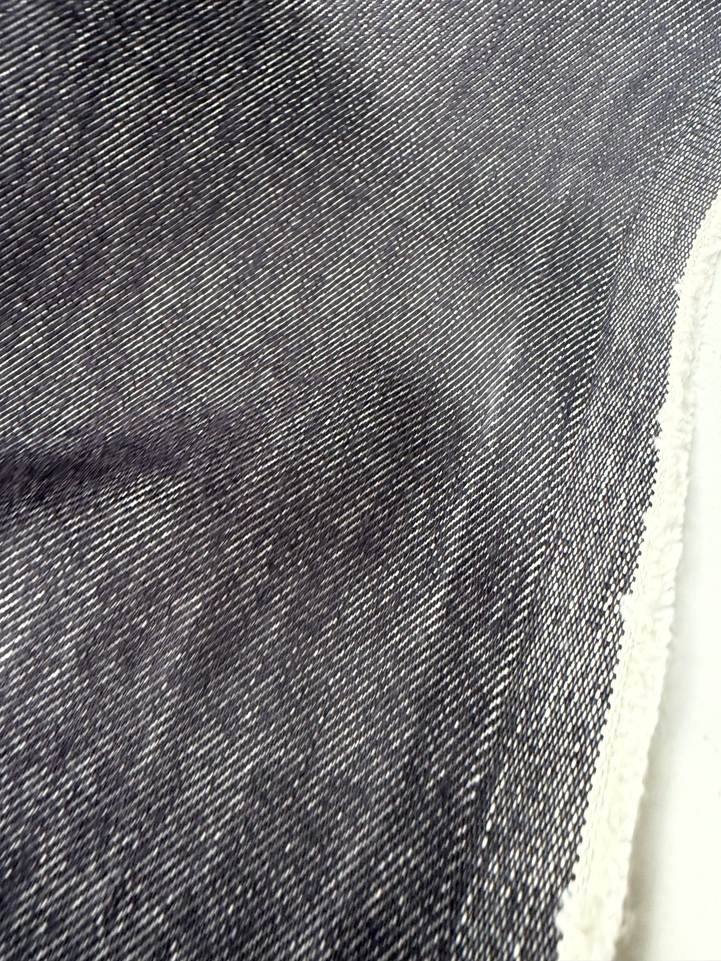 JEANS DROP 009 indigo raw denim, no stretch