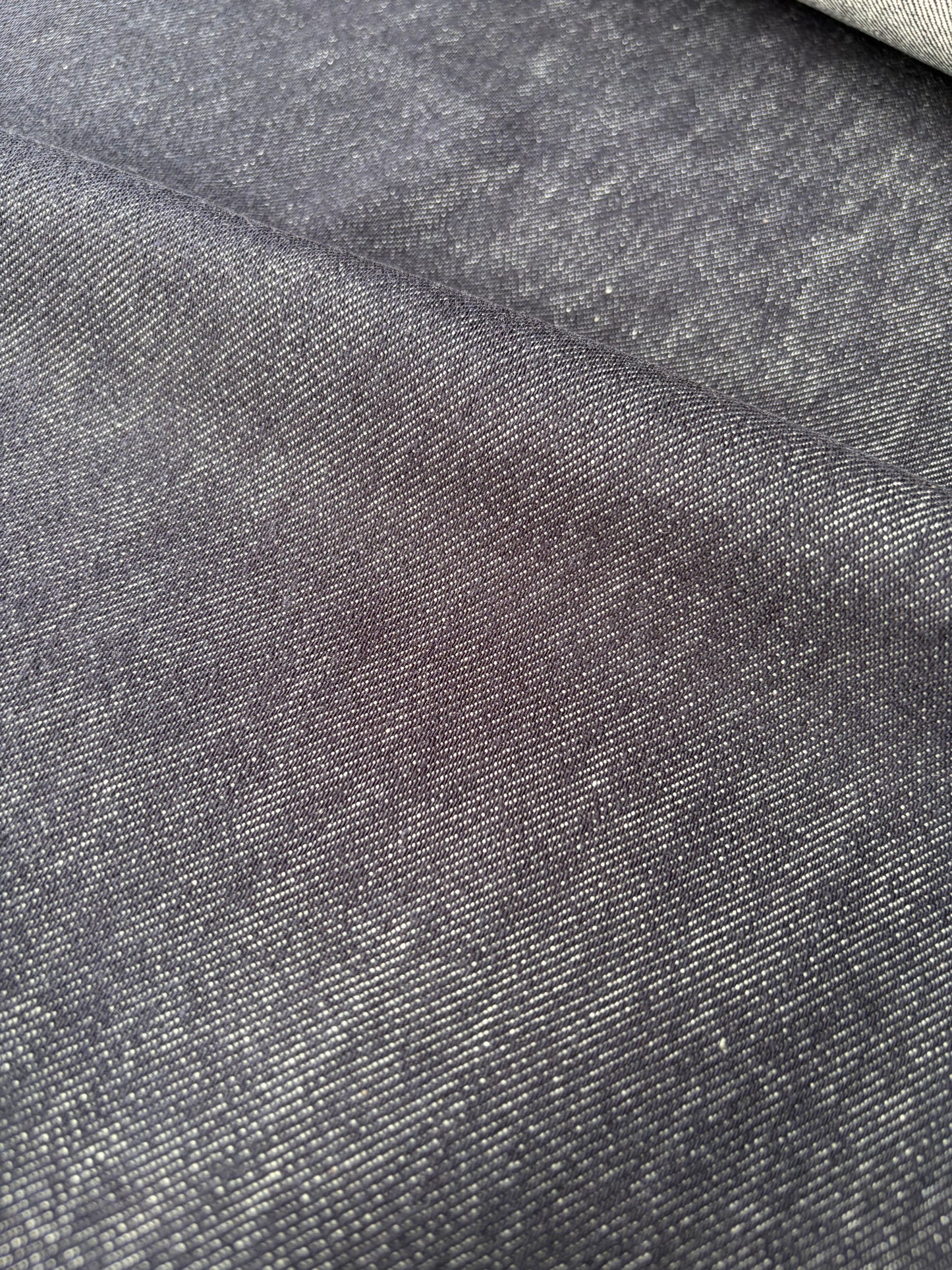 JEANS DROP 009 indigo raw denim, no stretch