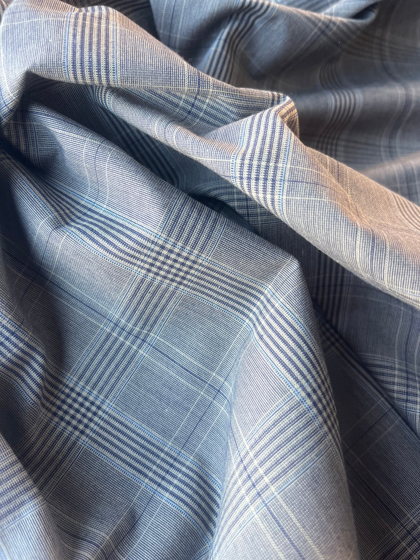 ALAN 006 colourwoven cotton Prince of Walescheck