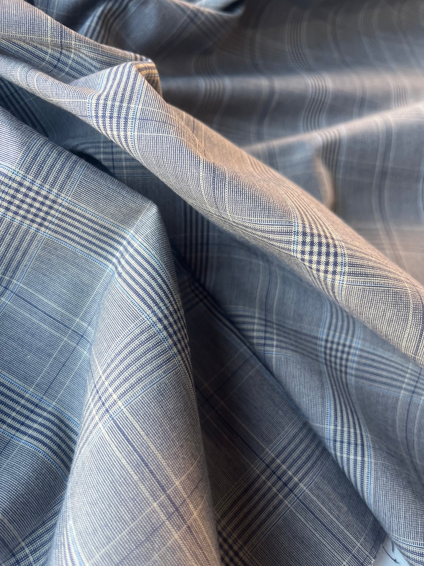 ALAN 006 colourwoven cotton Prince of Walescheck