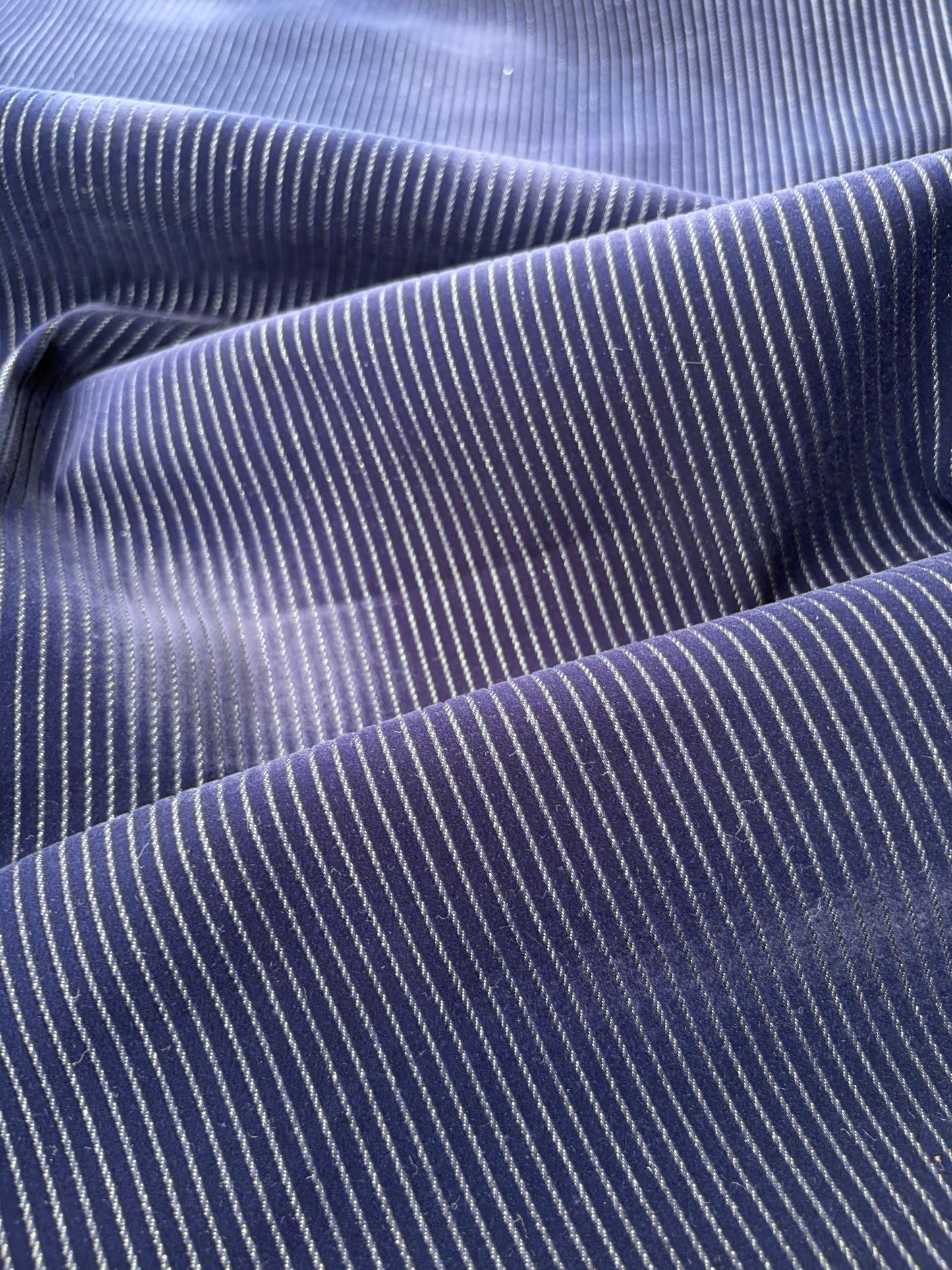 JEANS DROP 010 Indigo velvet denim