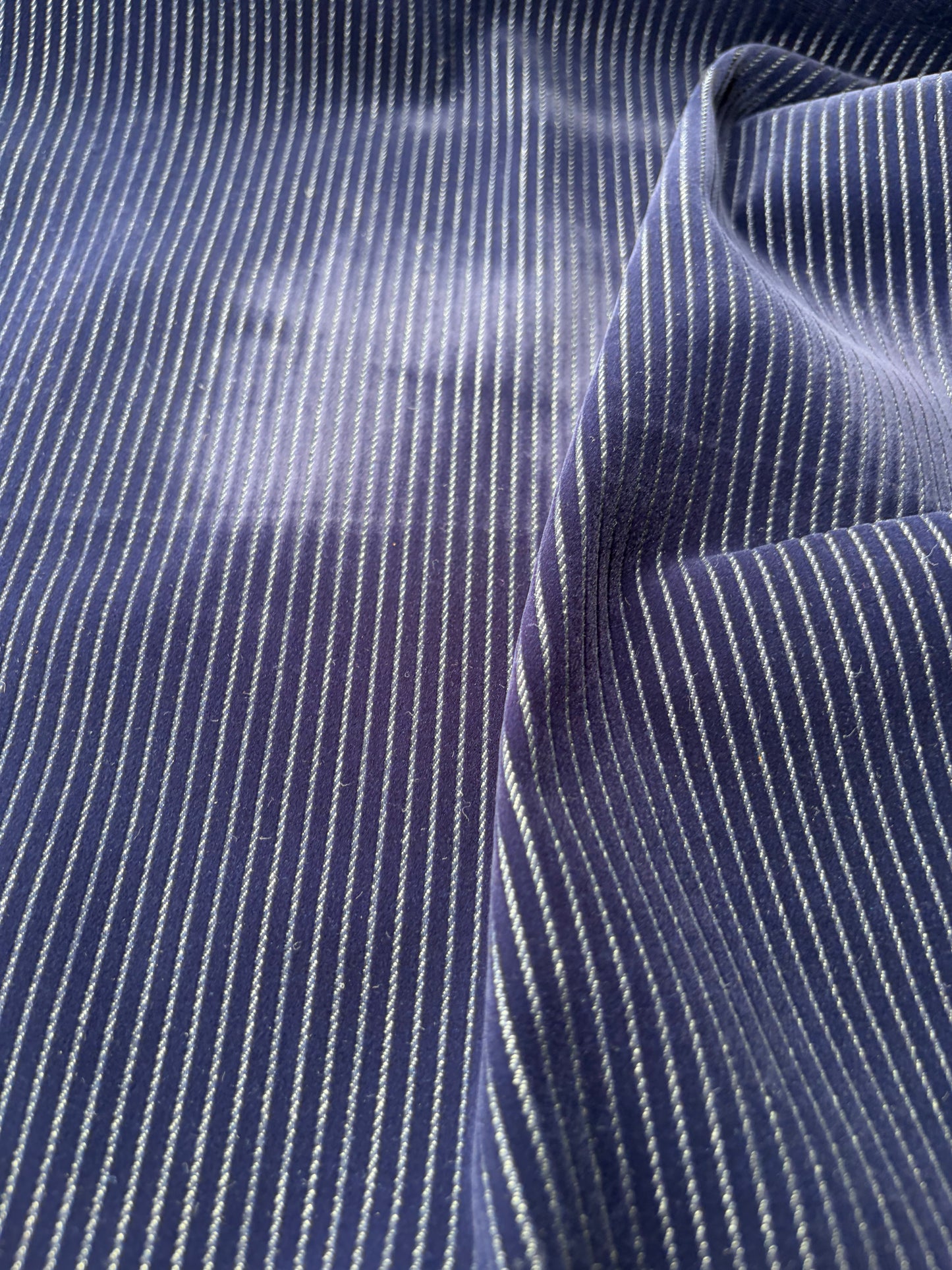 JEANS DROP 010 Indigo velvet denim
