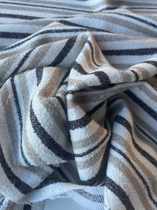 LC ALAN 008 heavy cotton jacquard stripes