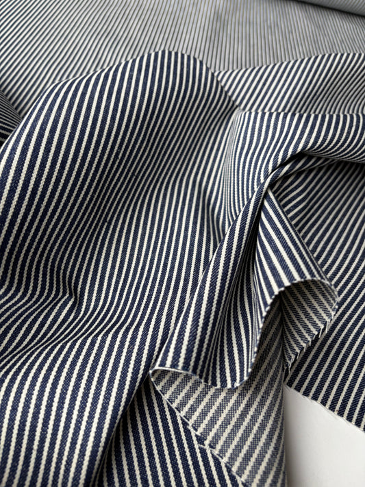 AMI 028 midweight denim pinstripe