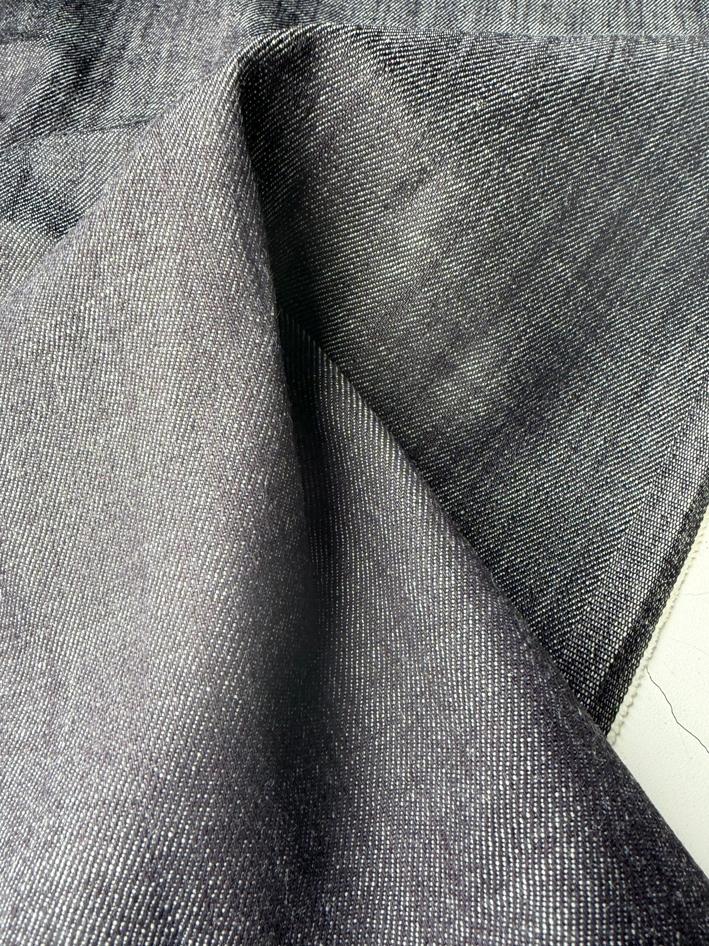 JEANS DROP 013 indigo raw denim stretch