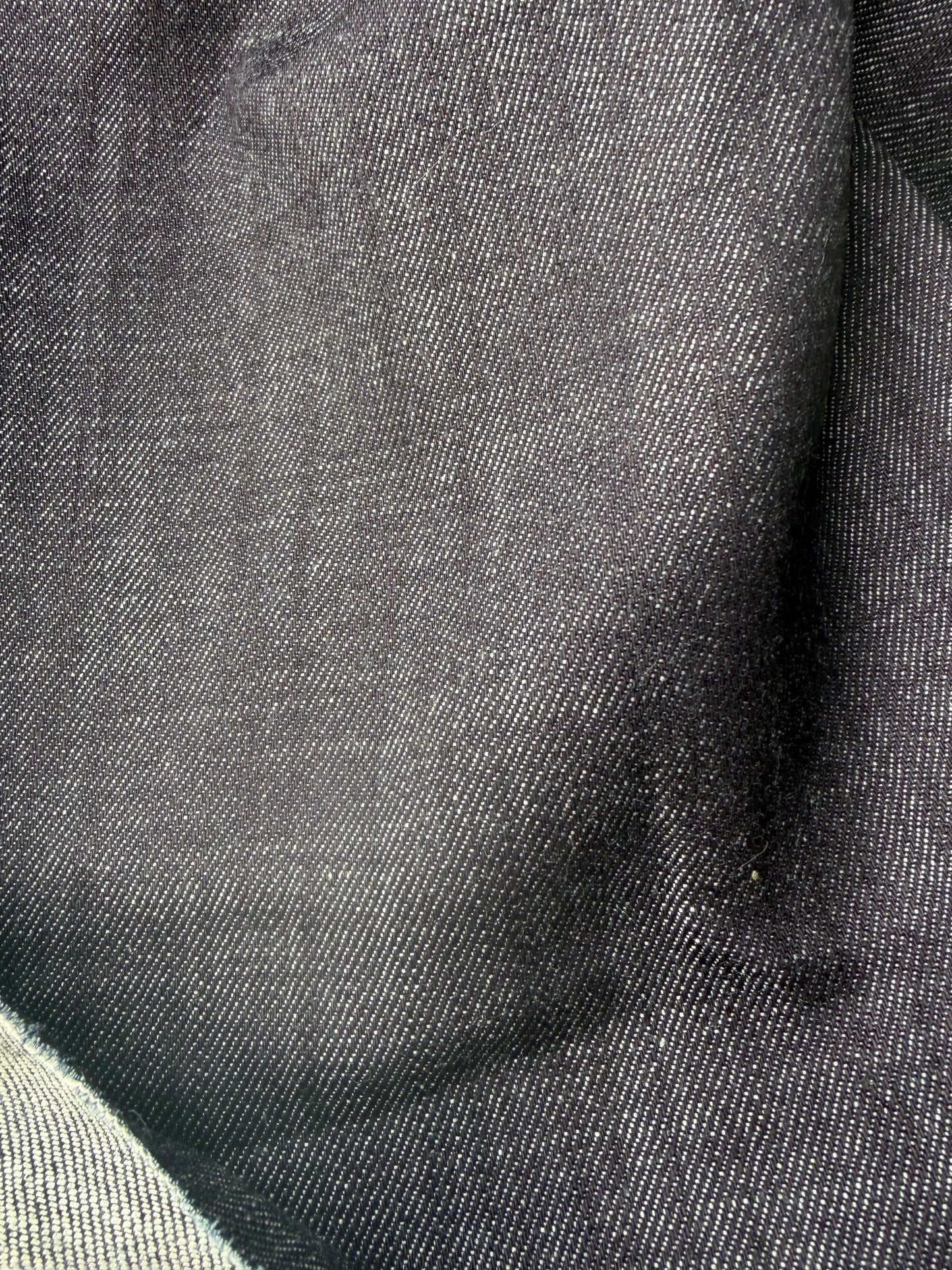 JEANS DROP 013 indigo raw denim stretch