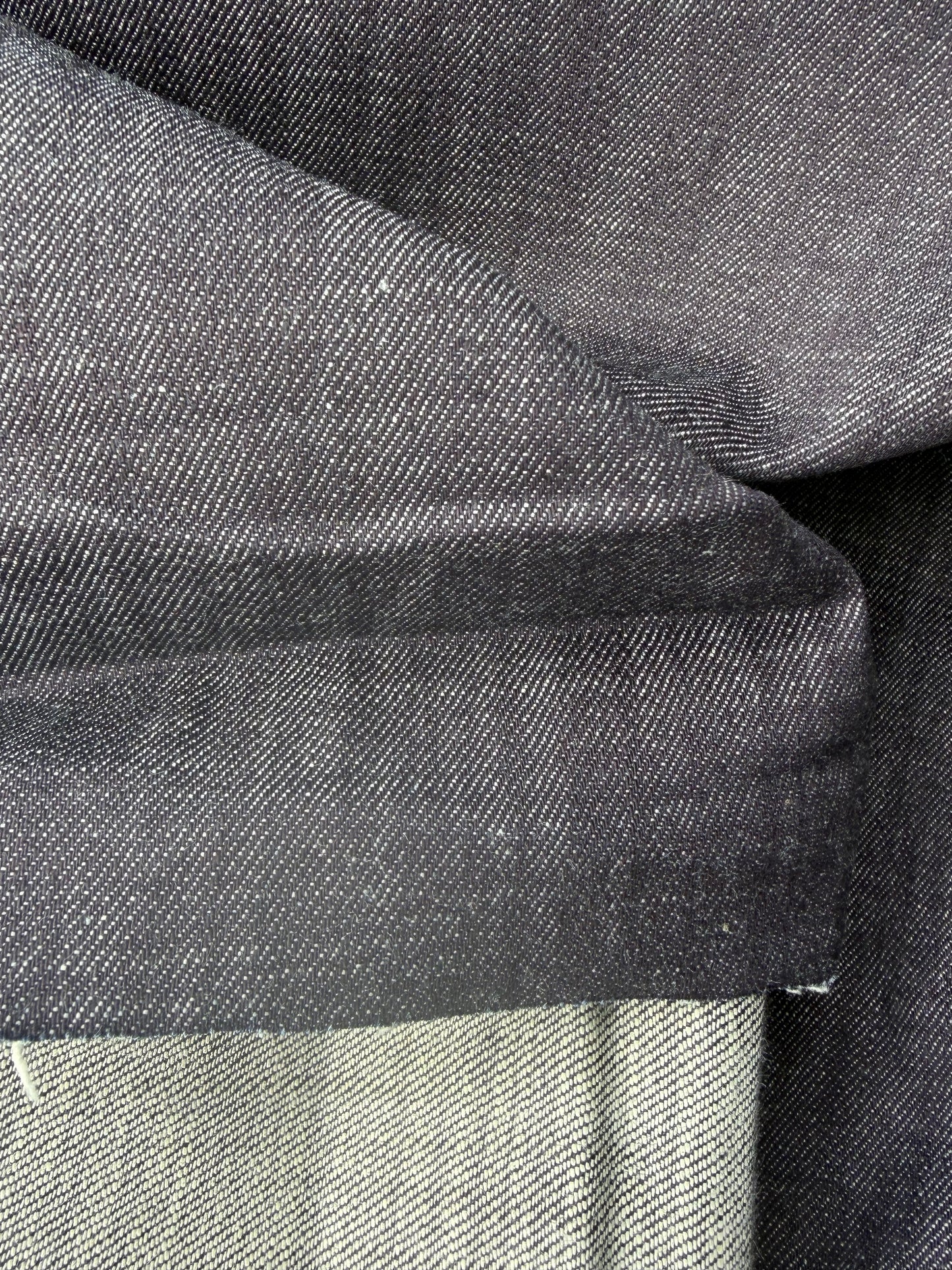 JEANS DROP 013 indigo raw denim stretch